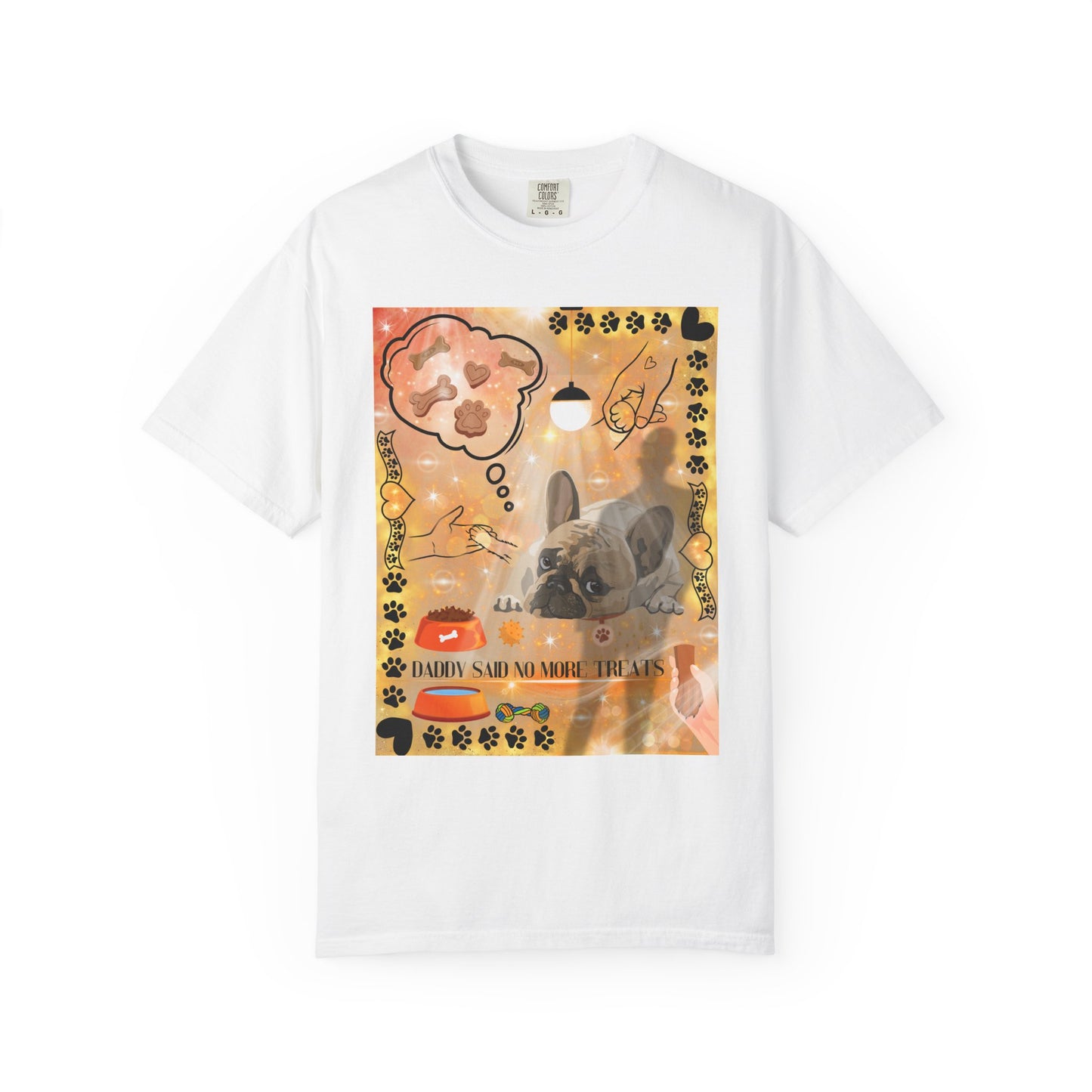Daddy Said No More Treats Unisex Garment-Dyed T-shirt