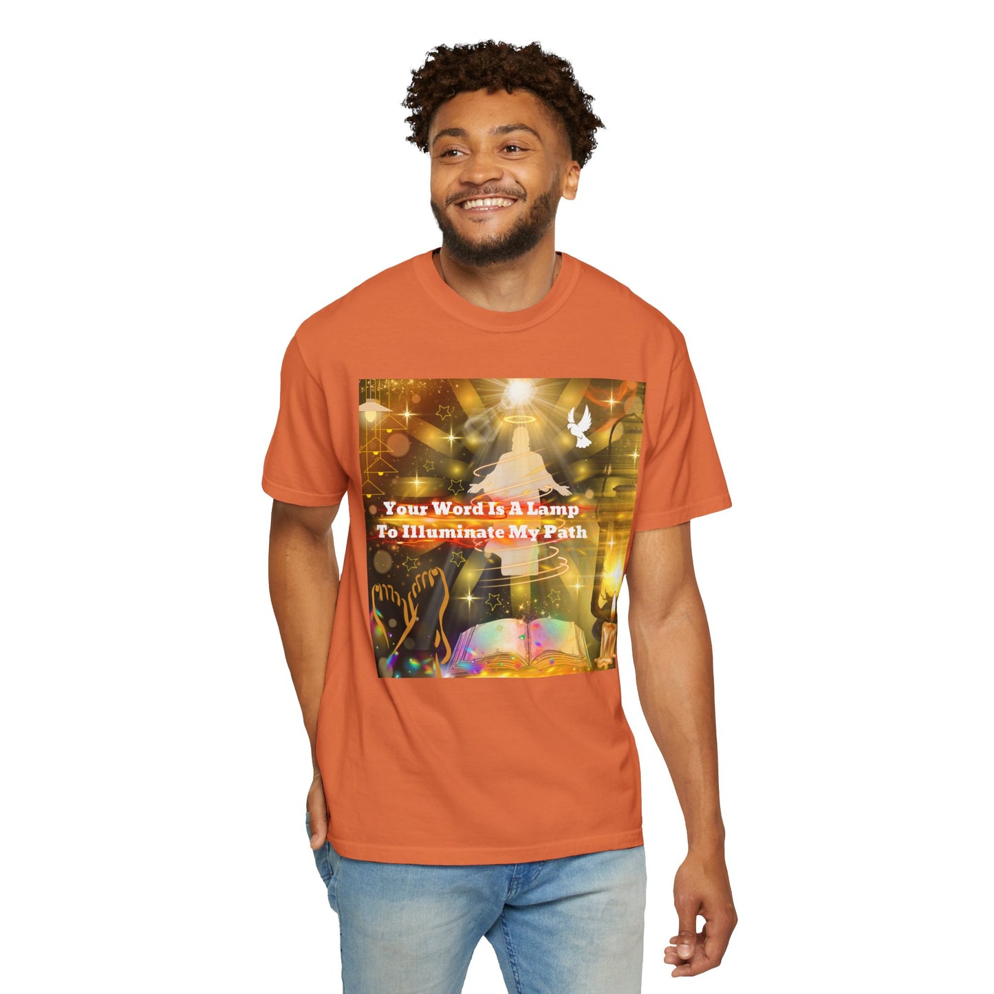 Your Word Unisex Garment-Dyed T-shirt