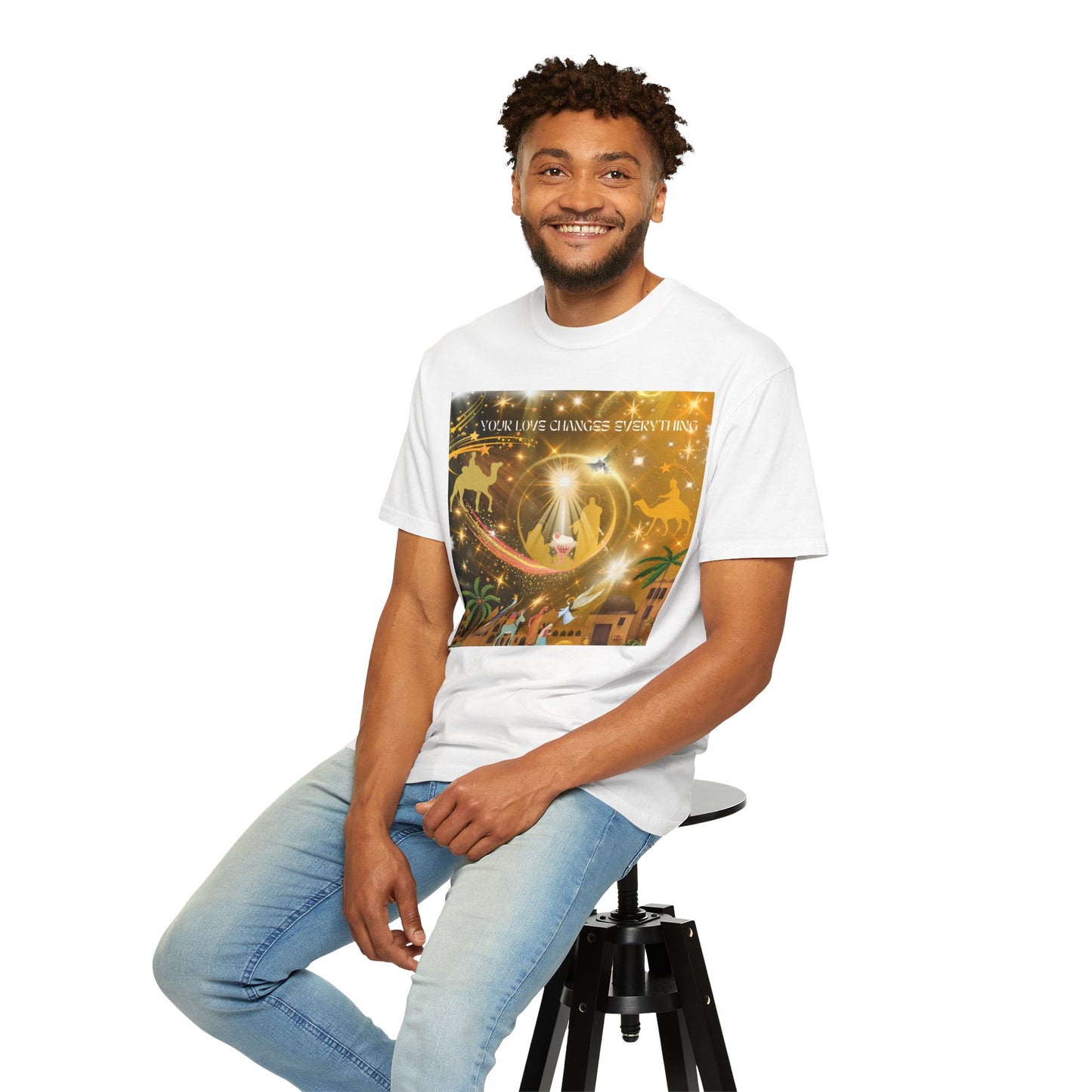 Your Love Changes Everything Unisex Garment-Dyed T-shirt