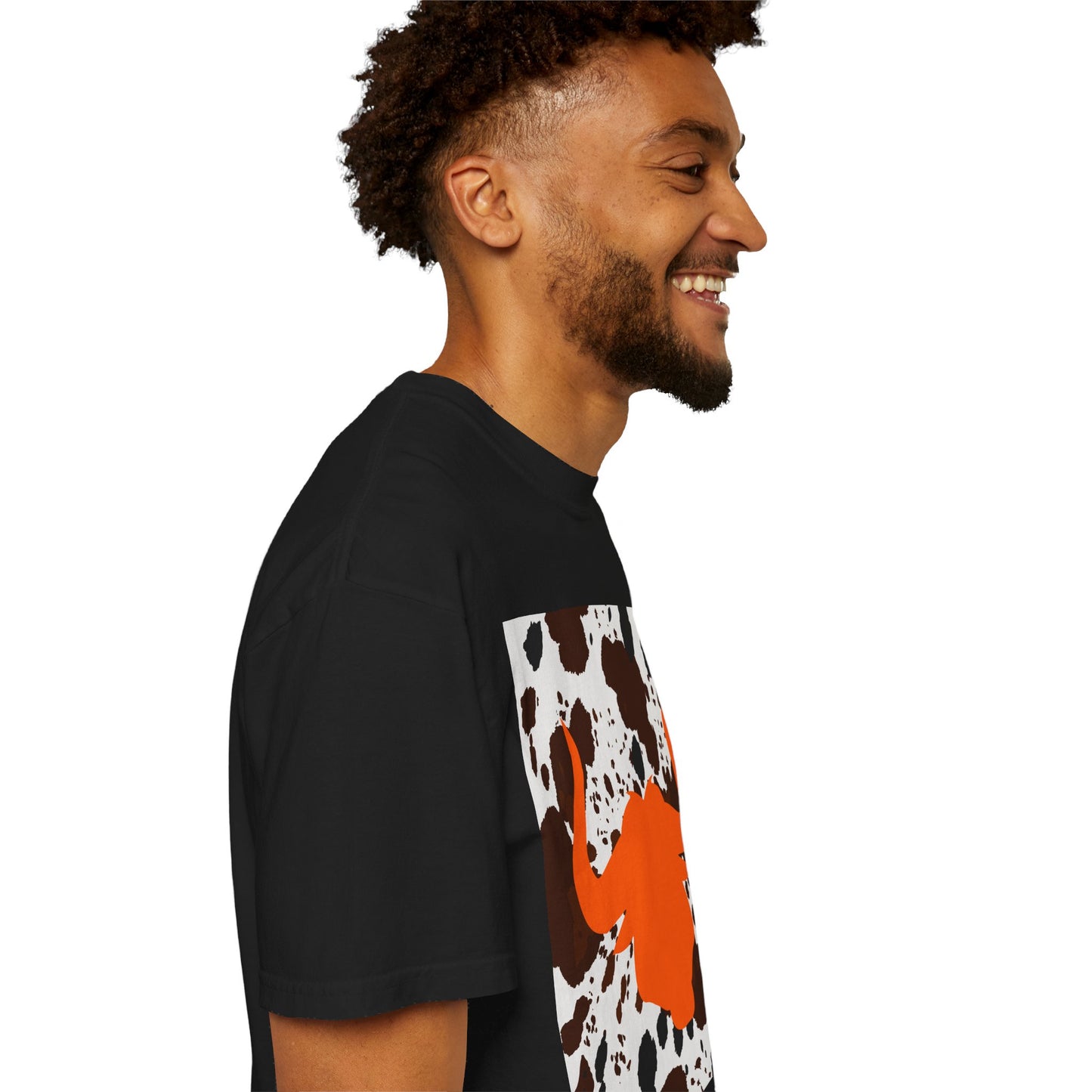 Cow 3 Unisex Garment-Dyed T-shirt