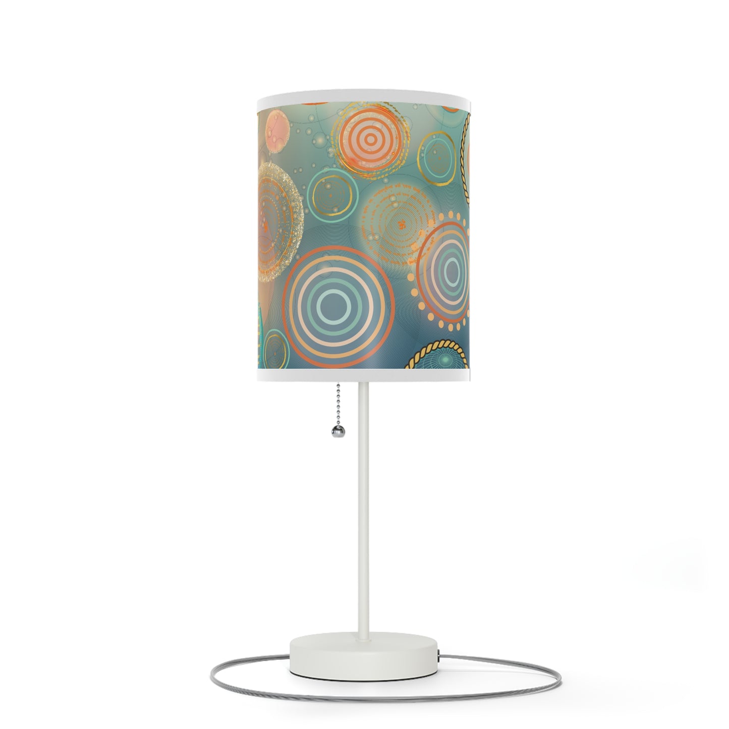 Tranquil Circles Lamp on a Stand, US|CA plug