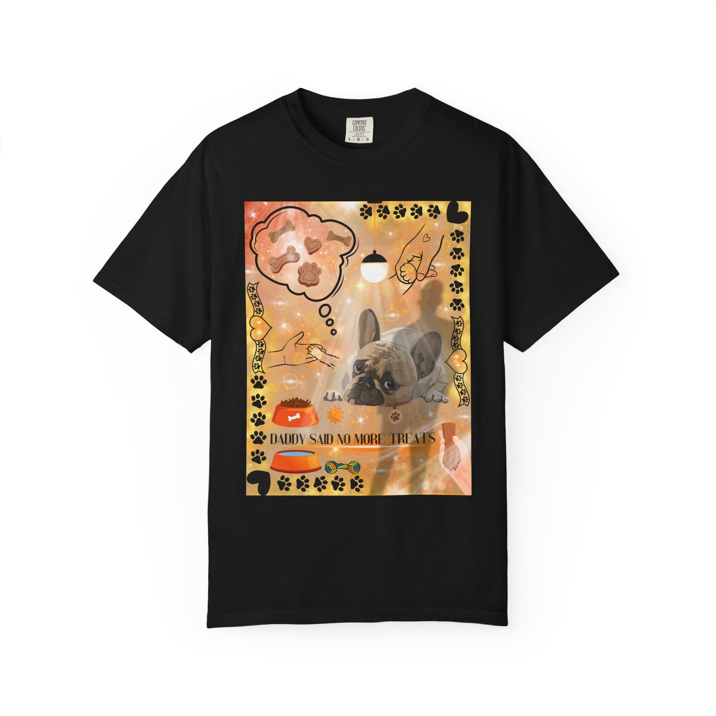 Daddy Said No More Treats Unisex Garment-Dyed T-shirt