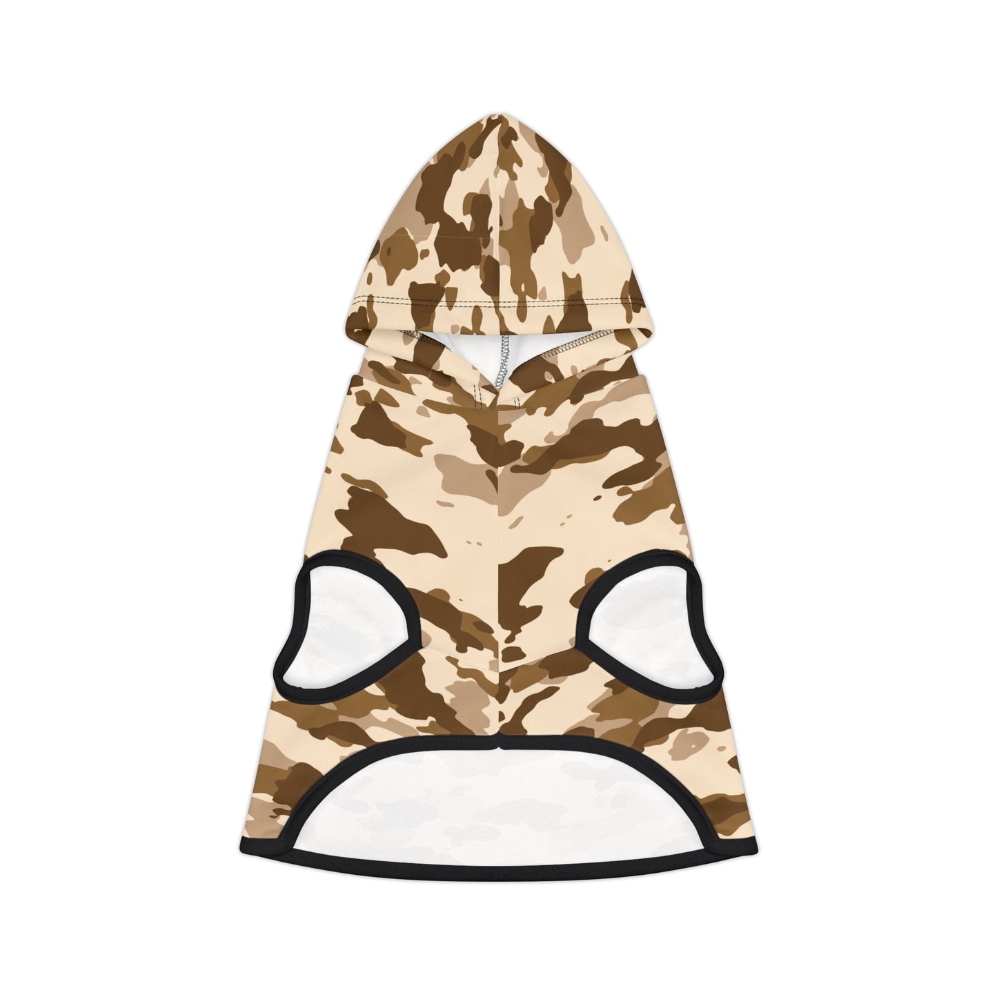 Pet Hoodie Camo Tan