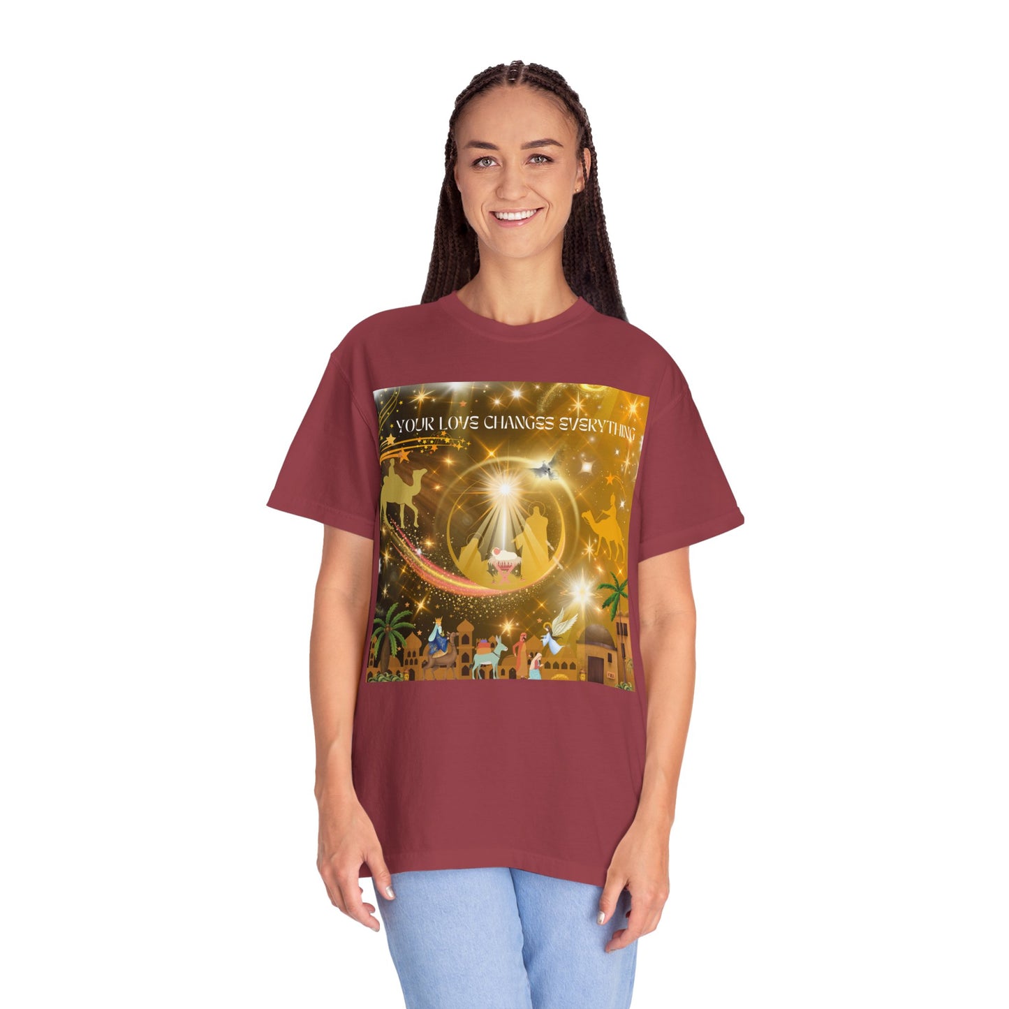 Your Love Changes Everything Unisex Garment-Dyed T-shirt