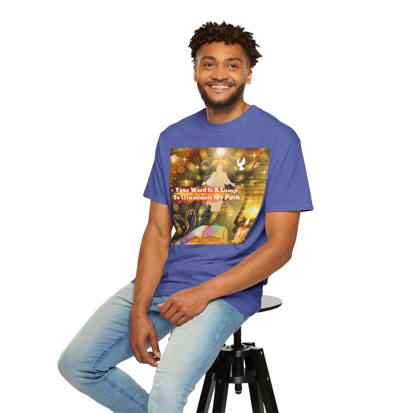 Your Word Unisex Garment-Dyed T-shirt