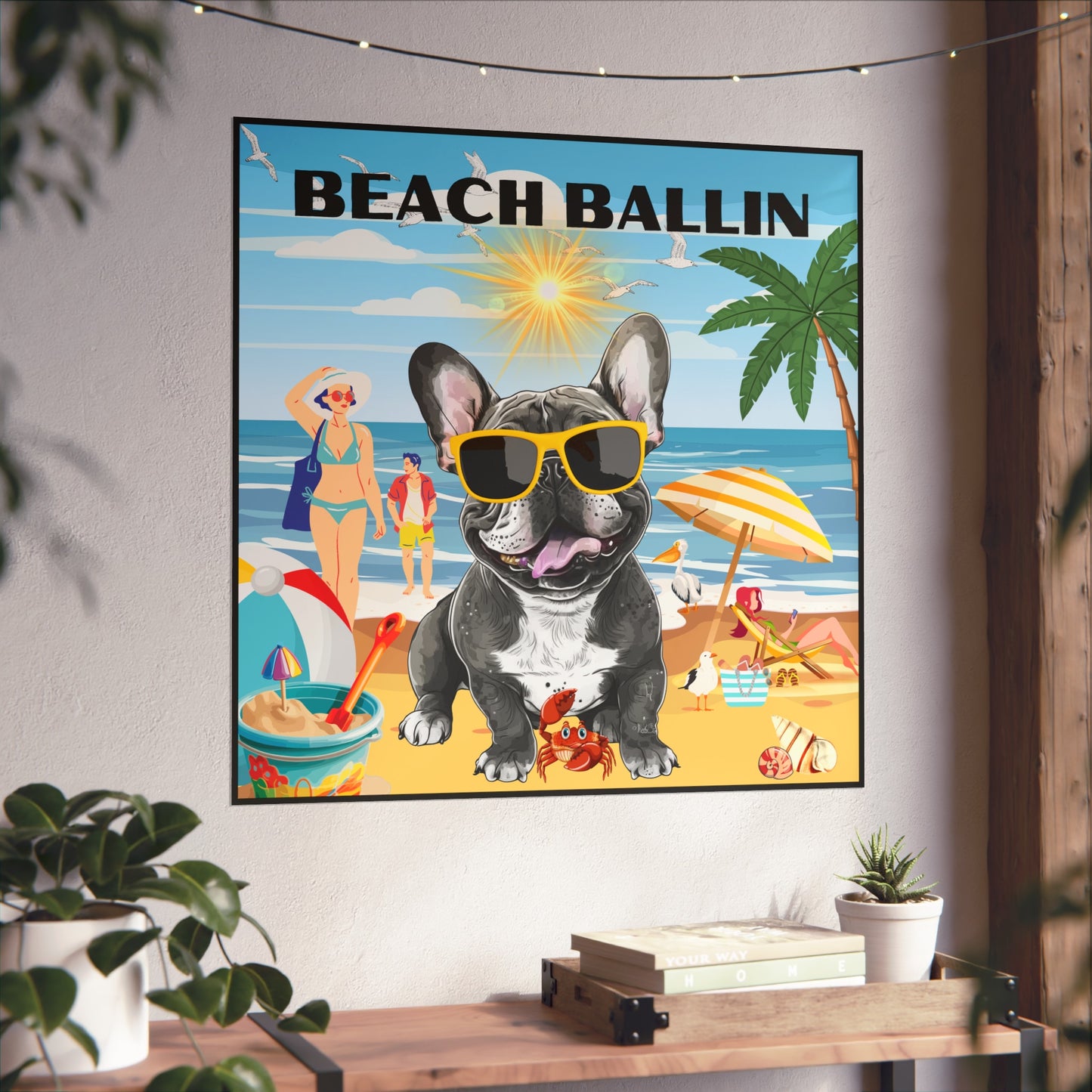 Beach Ballin Fine Art Posters