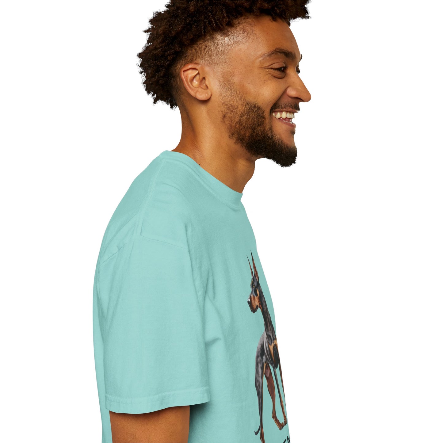 Dobie Mom Unisex Garment-Dyed T-shirt