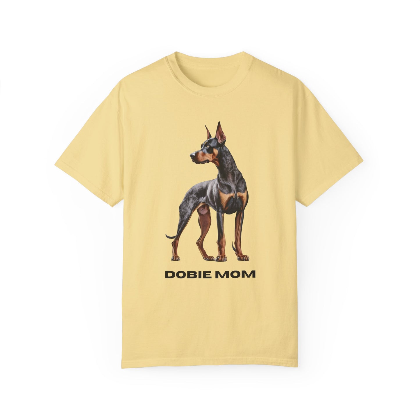 Dobie Mom Unisex Garment-Dyed T-shirt