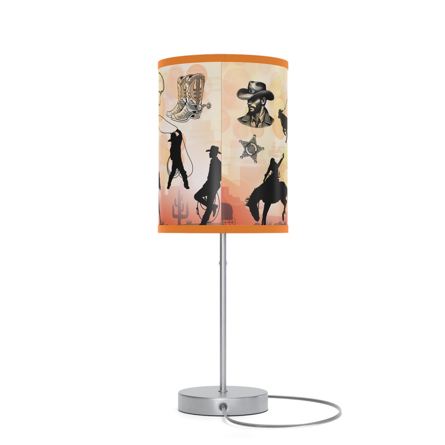 Cowboy Country Lamp on a Stand, US|CA plug