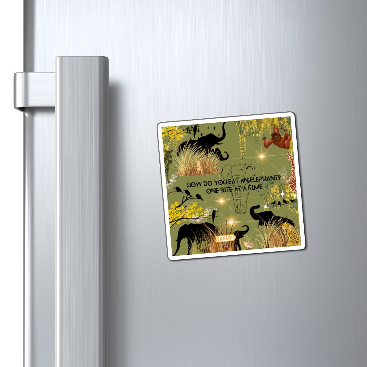 How Do You Eat An Elephant Magnets
