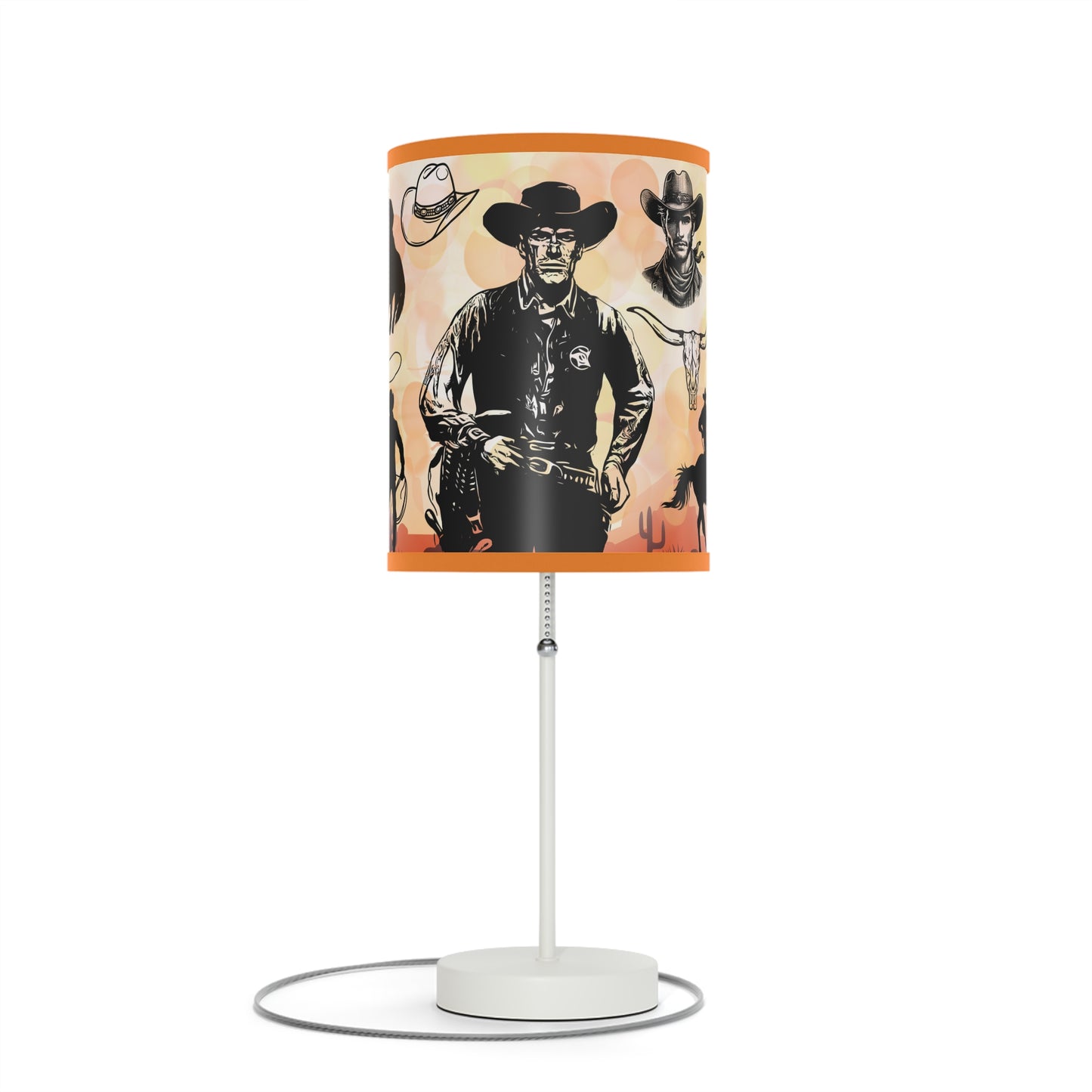 Cowboy Country Lamp on a Stand, US|CA plug