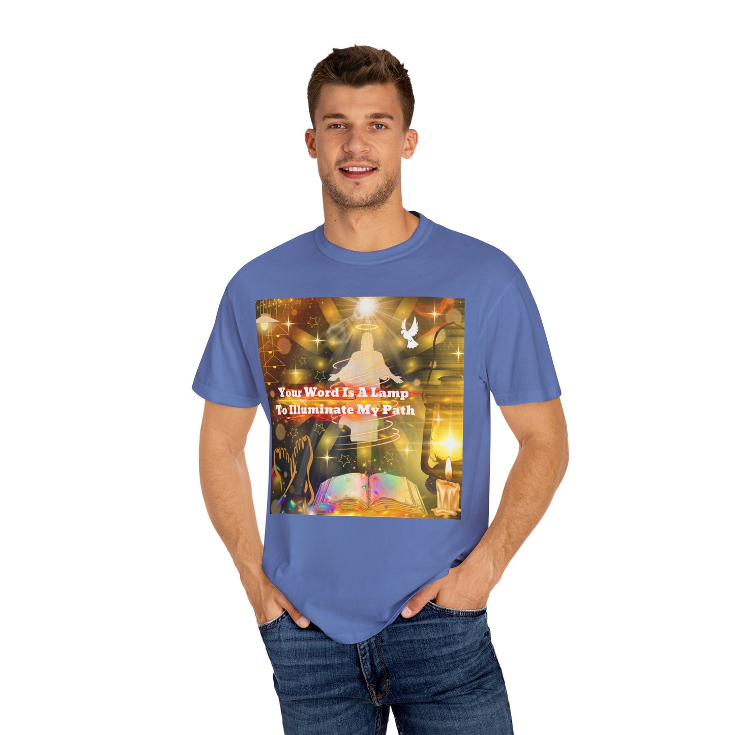 Your Word Unisex Garment-Dyed T-shirt