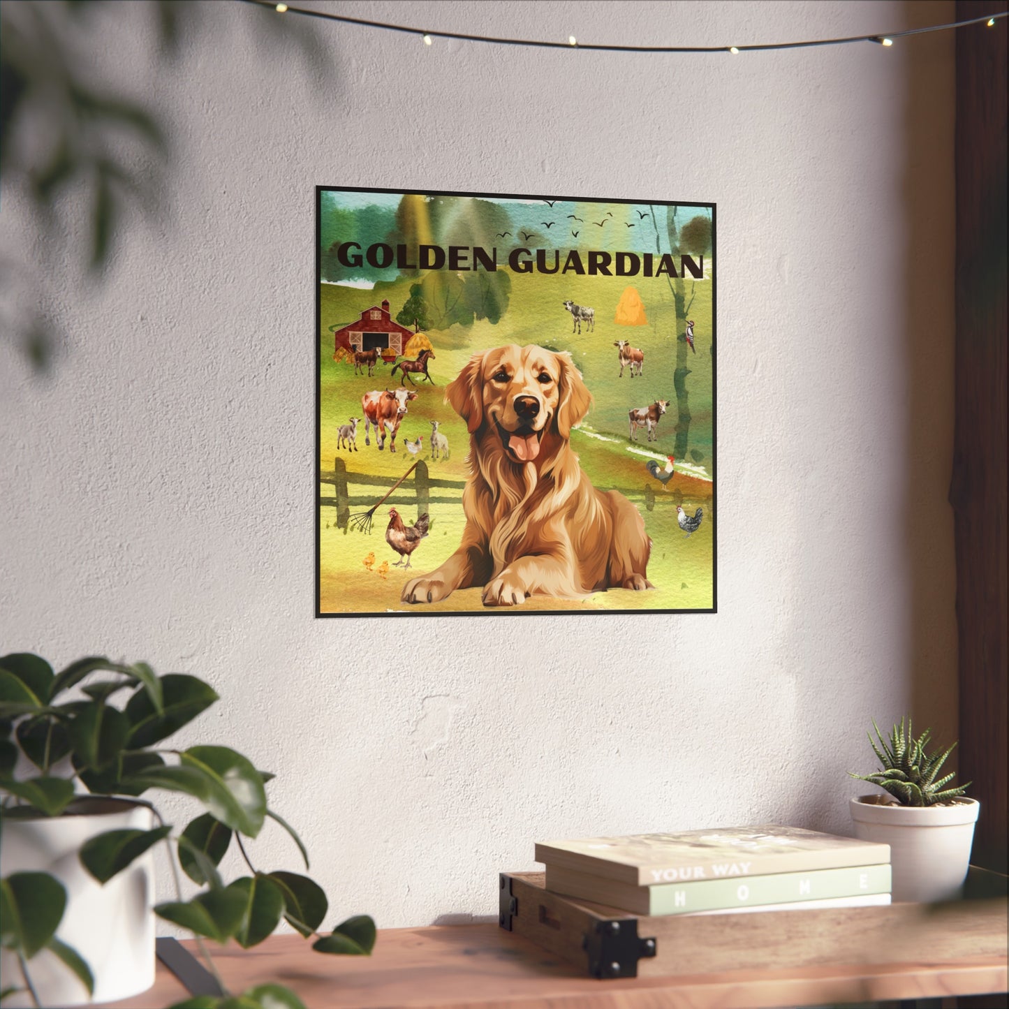 Golden Guardian Fine Art Posters