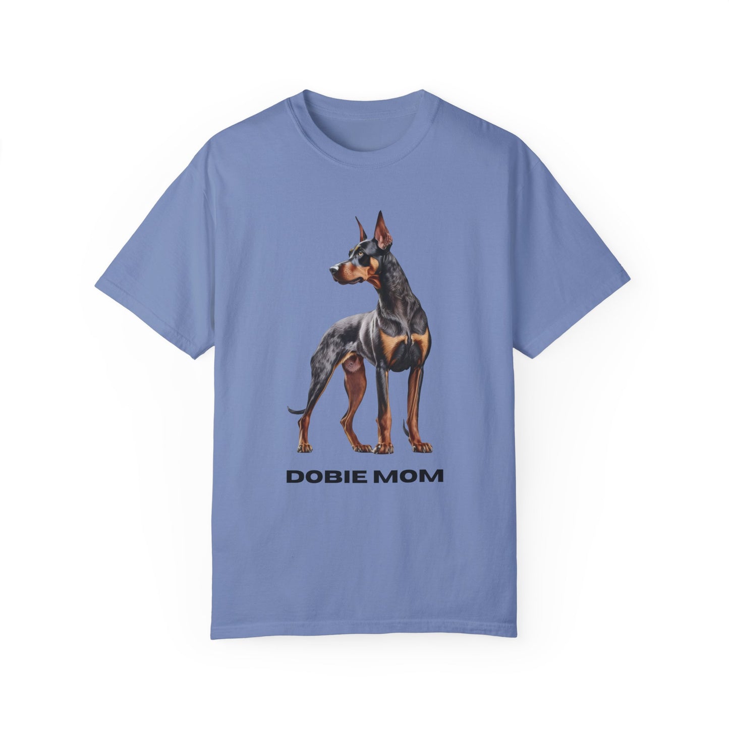 Dobie Mom Unisex Garment-Dyed T-shirt