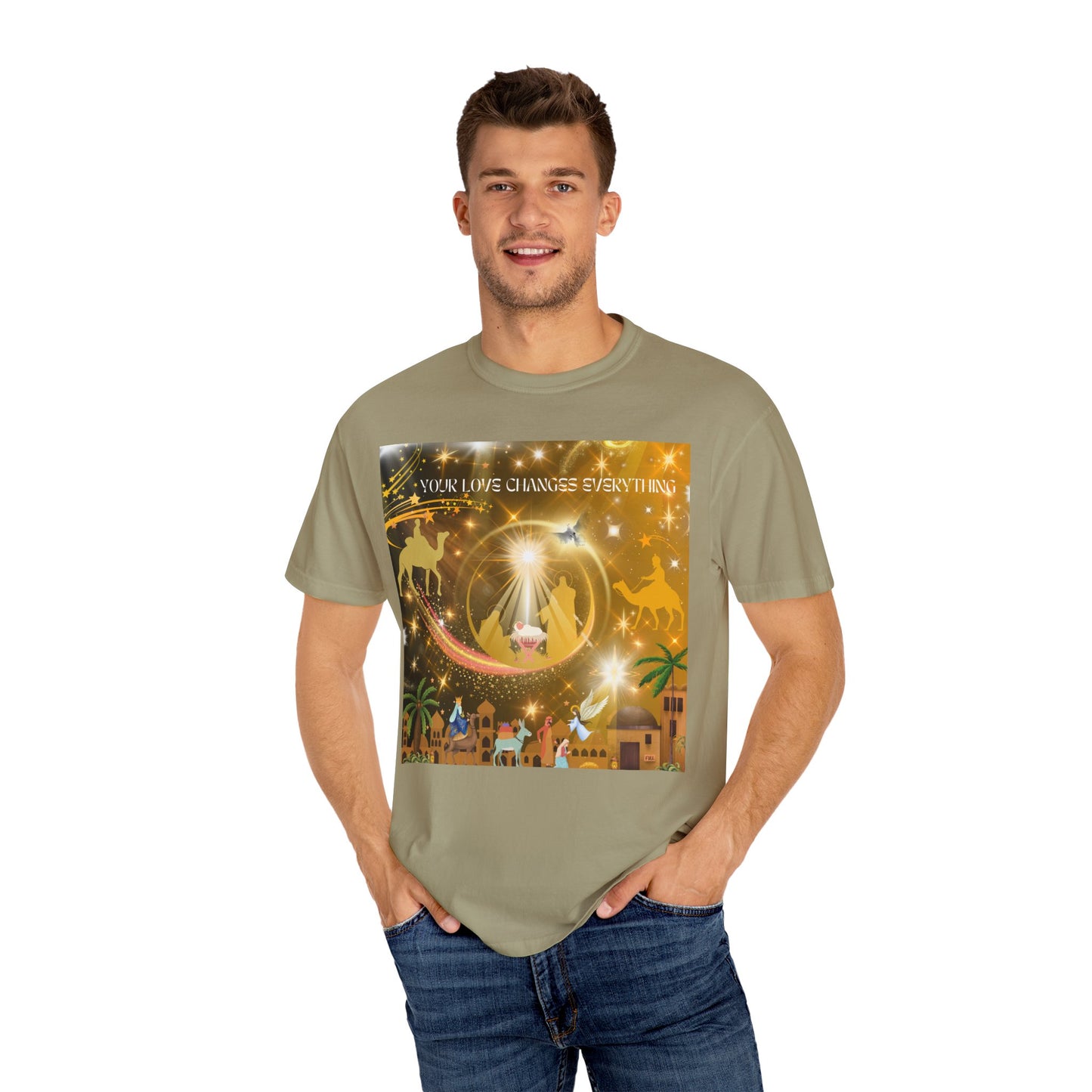 Your Love Changes Everything Unisex Garment-Dyed T-shirt