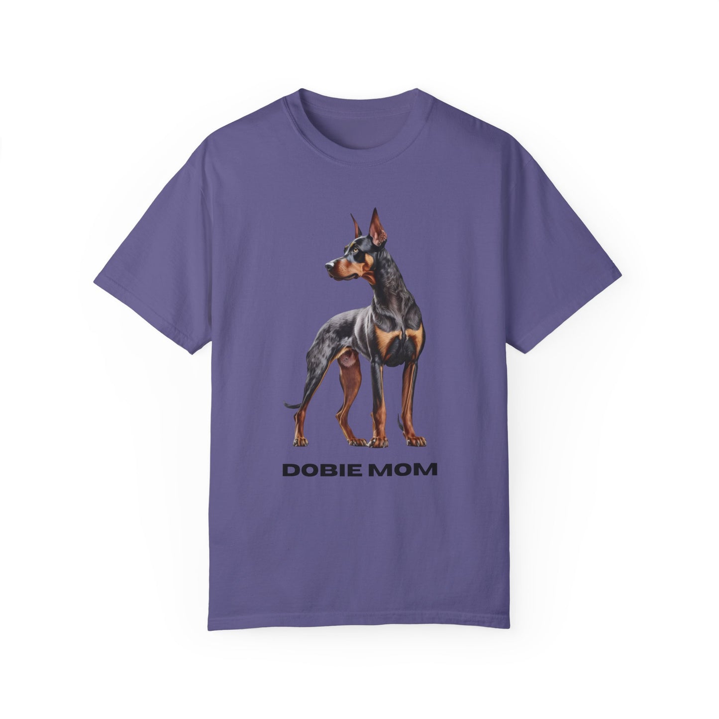 Dobie Mom Unisex Garment-Dyed T-shirt
