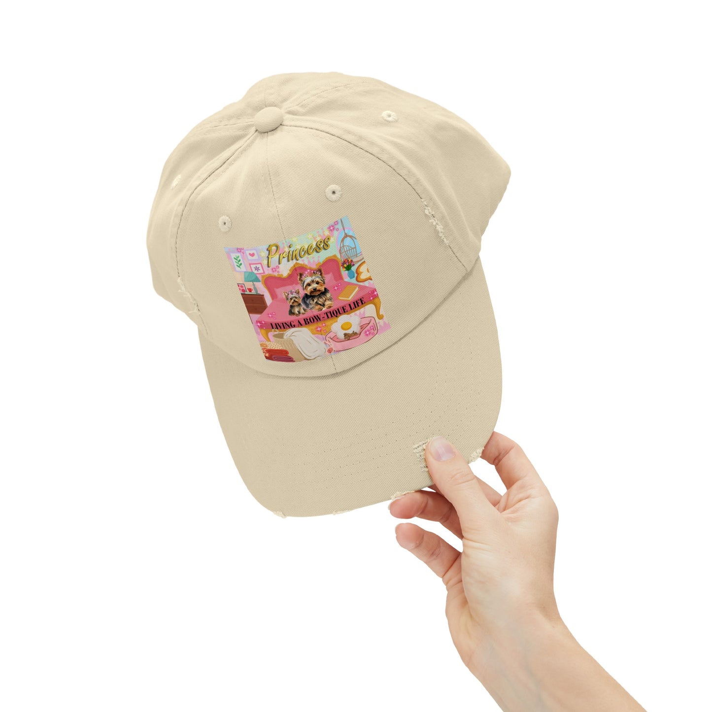 Bow-Tique Life Unisex Distressed Cap