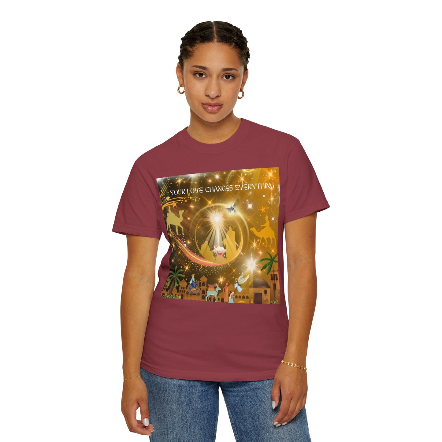 Your Love Changes Everything Unisex Garment-Dyed T-shirt