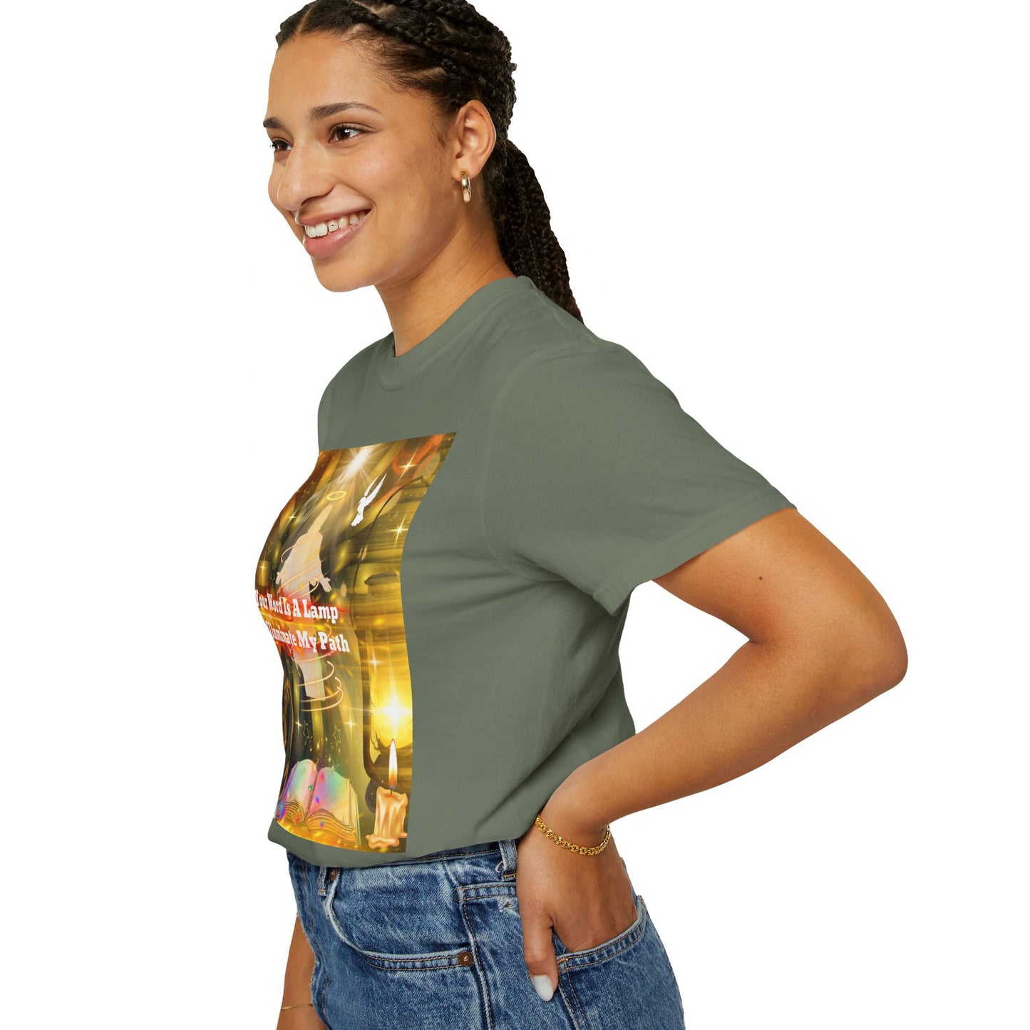 Your Word Unisex Garment-Dyed T-shirt
