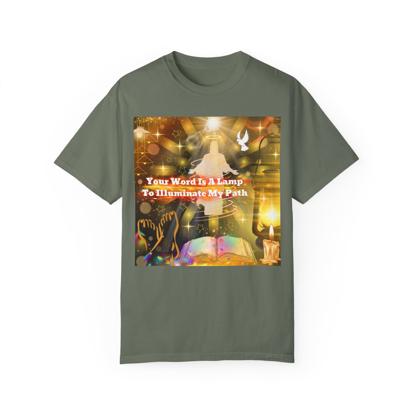 Your Word Unisex Garment-Dyed T-shirt