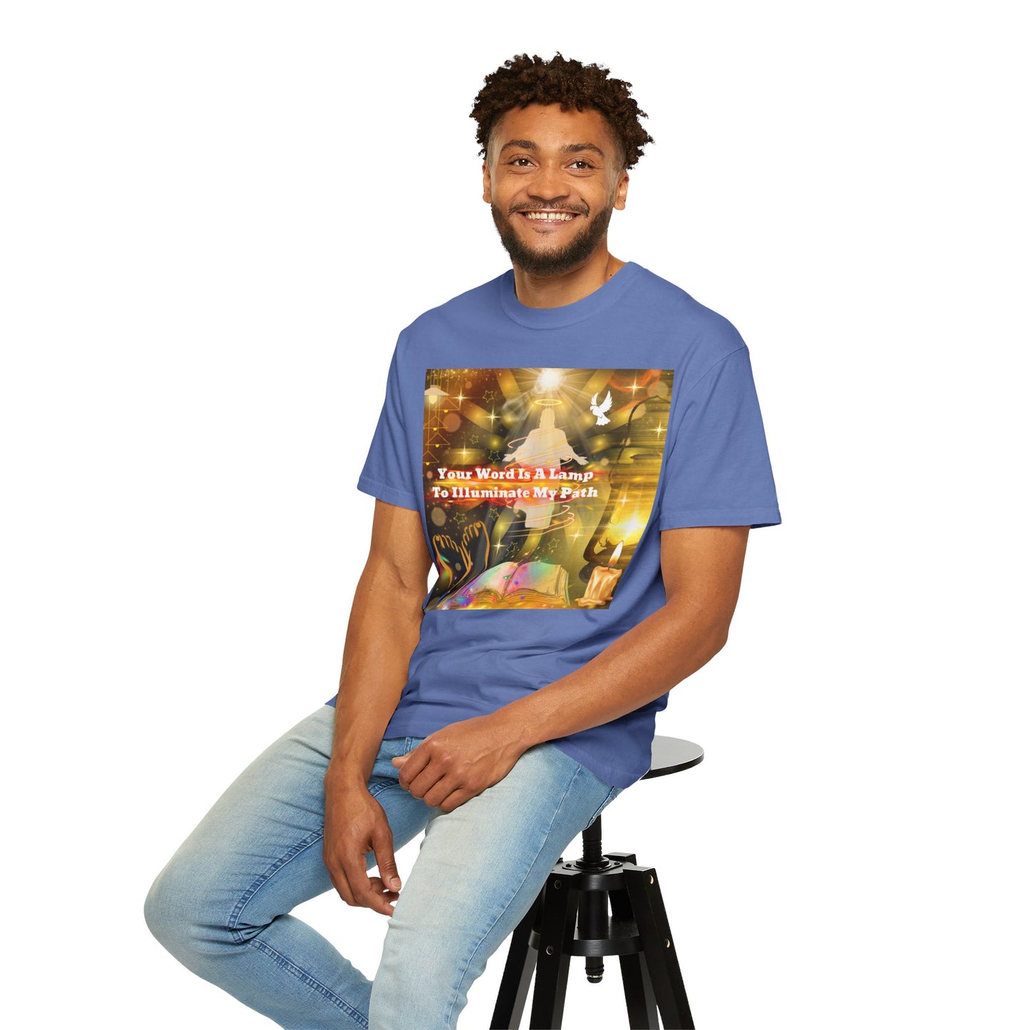 Your Word Unisex Garment-Dyed T-shirt