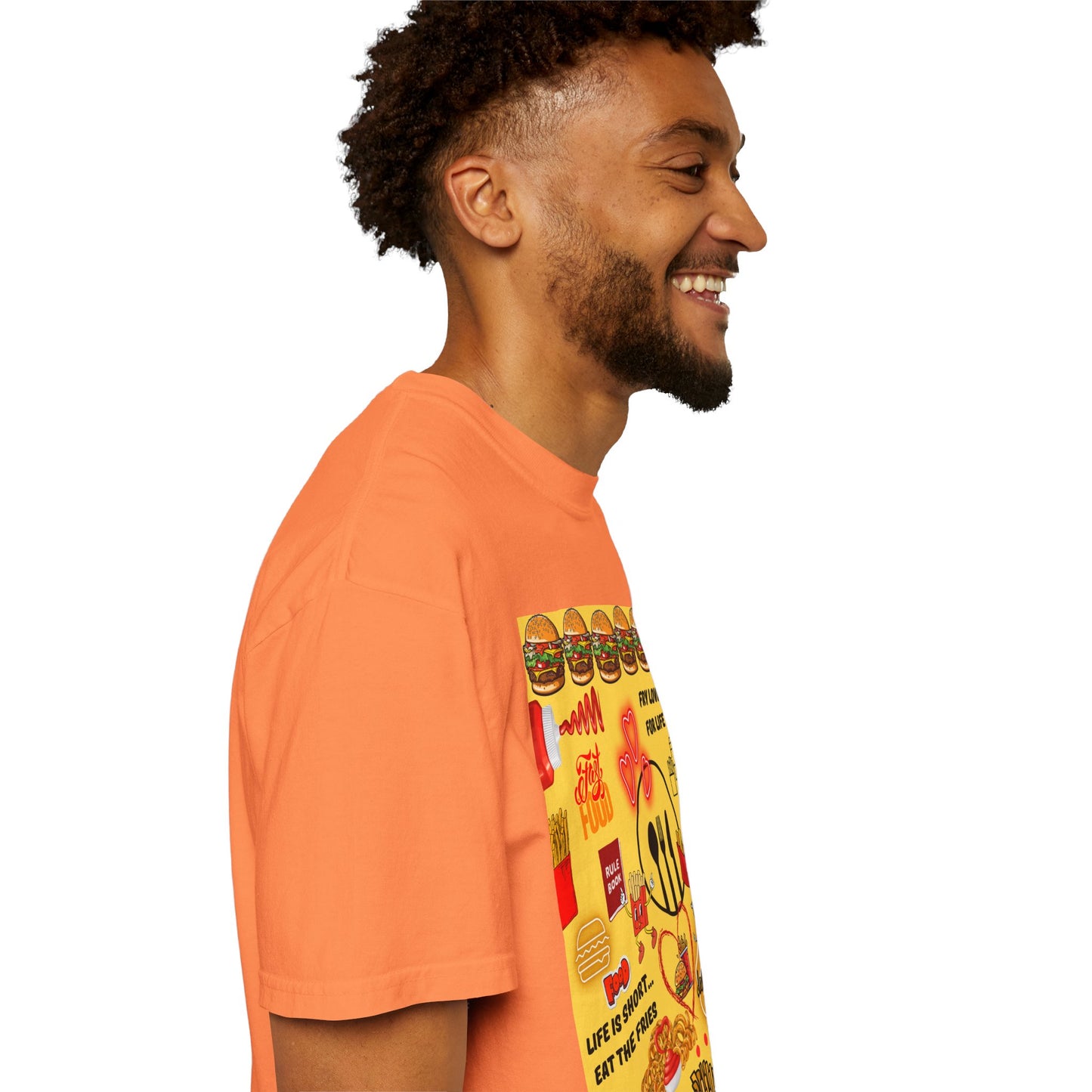Eat The Fries Unisex Garment-Dyed T-shirt