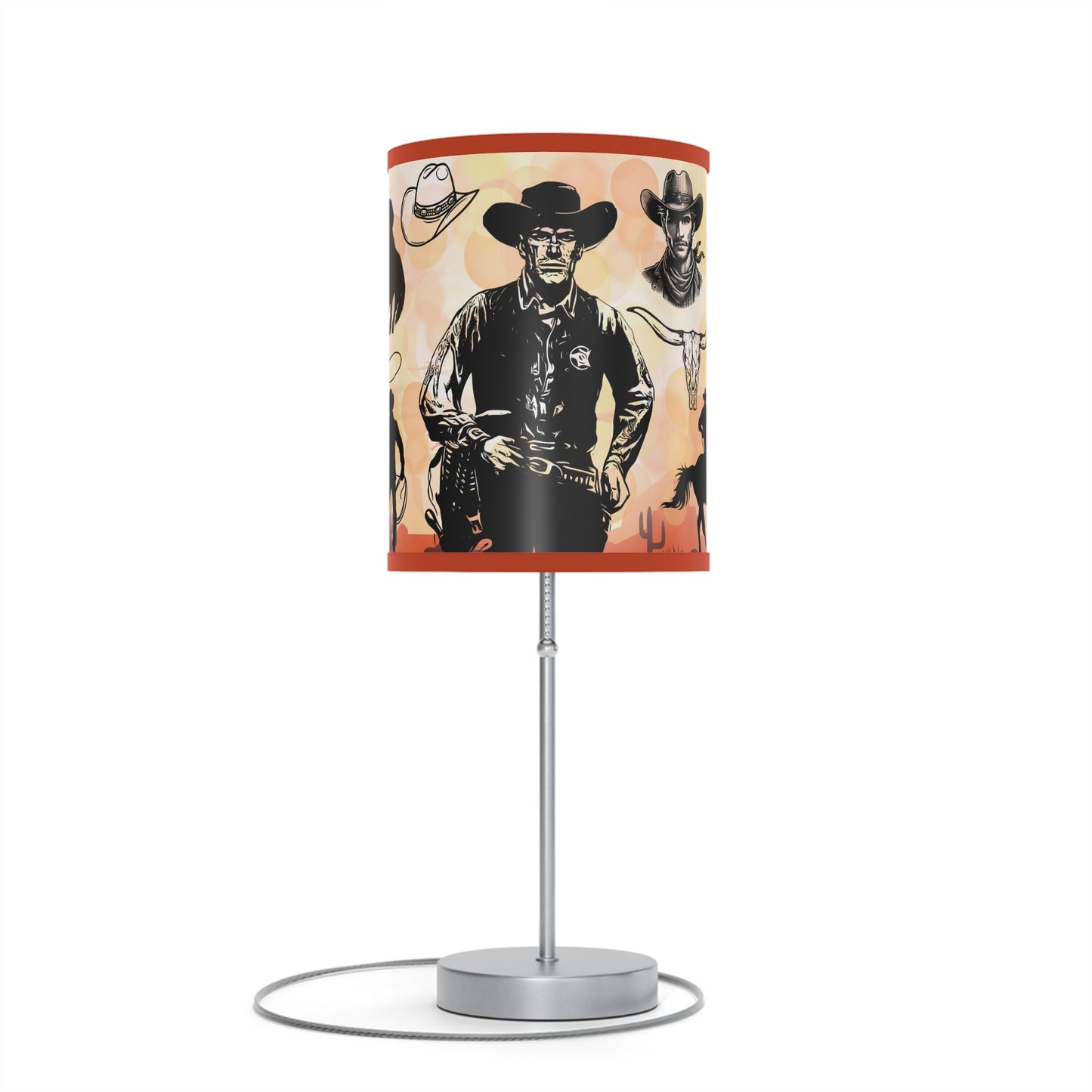 Cowboy Country Lamp on a Stand, US|CA plug