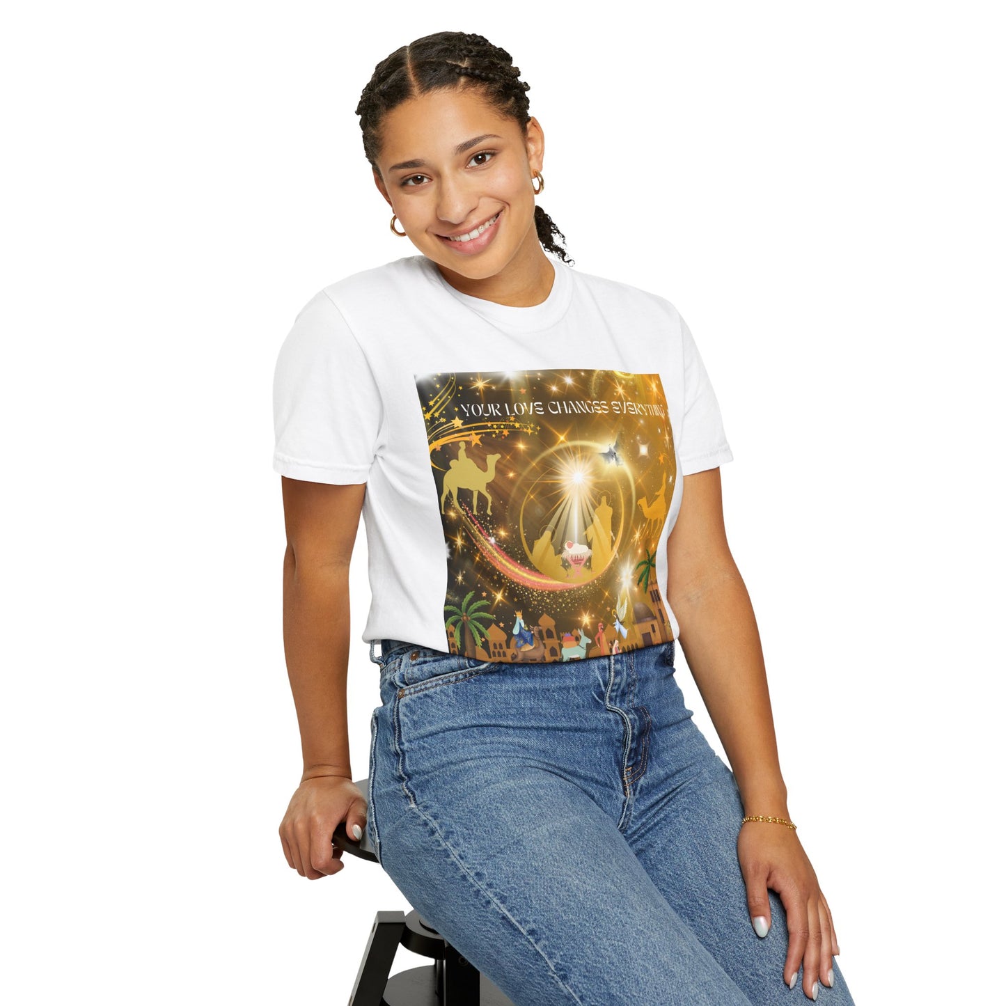 Your Love Changes Everything Unisex Garment-Dyed T-shirt