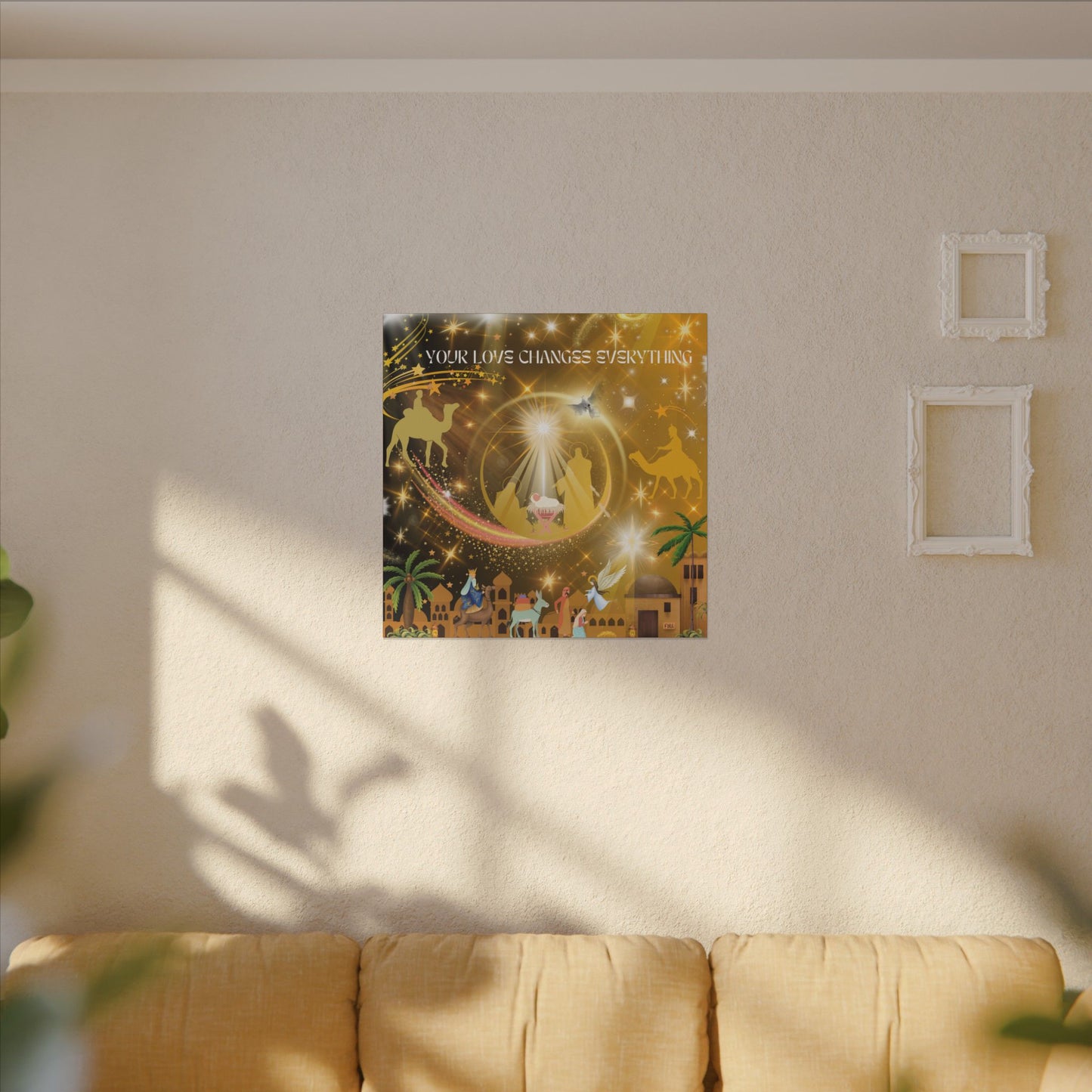 Your Love Changes Everything - Inspirational Decor, Home Wall Art, Faith-Based Gift, Christmas Art, Canvas Wall Art