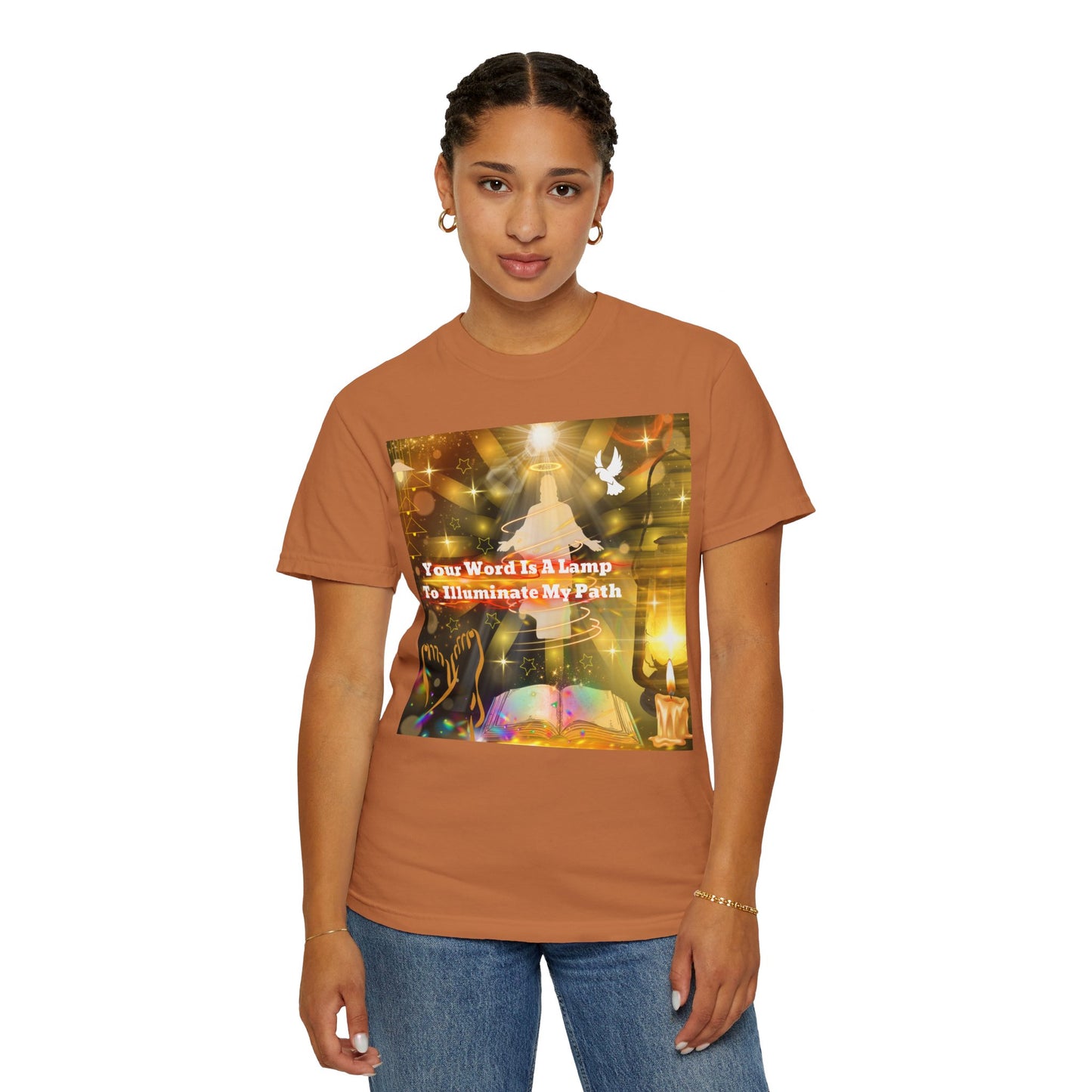 Your Word Unisex Garment-Dyed T-shirt