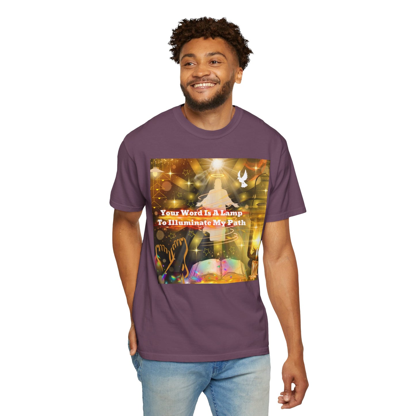 Your Word Unisex Garment-Dyed T-shirt