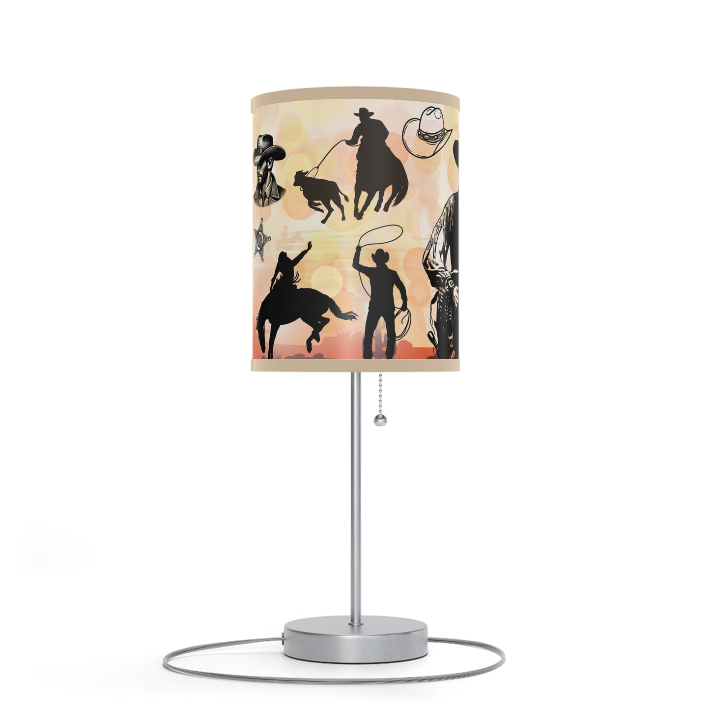 Cowboy Country Lamp on a Stand, US|CA plug