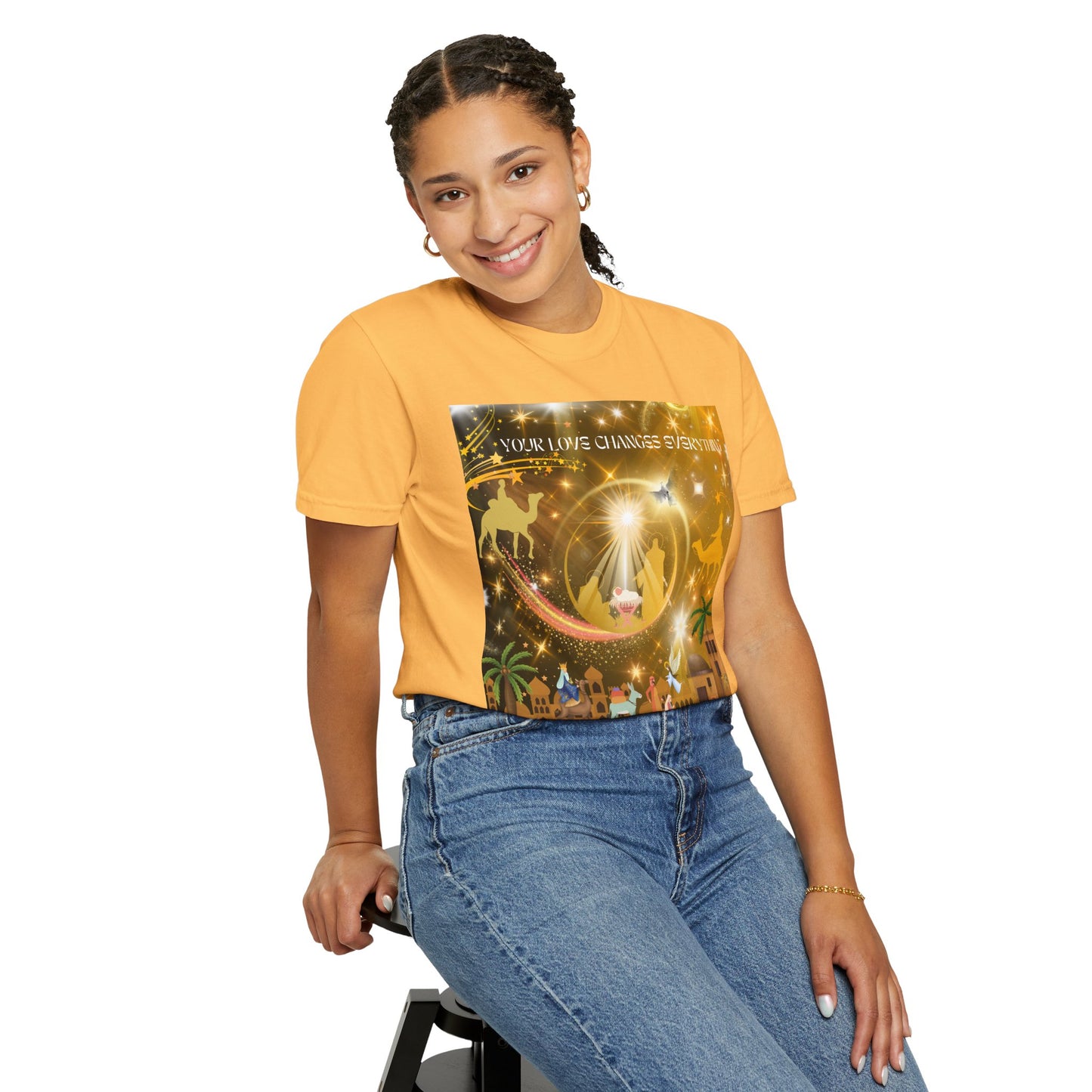Your Love Changes Everything Unisex Garment-Dyed T-shirt