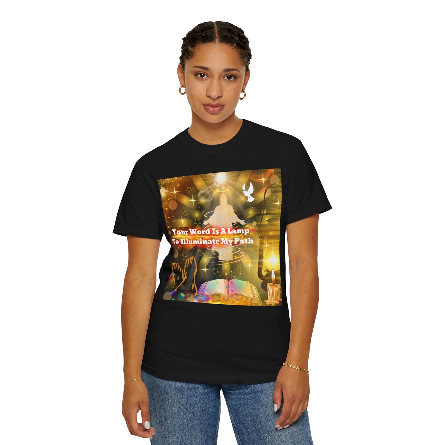 Your Word Unisex Garment-Dyed T-shirt