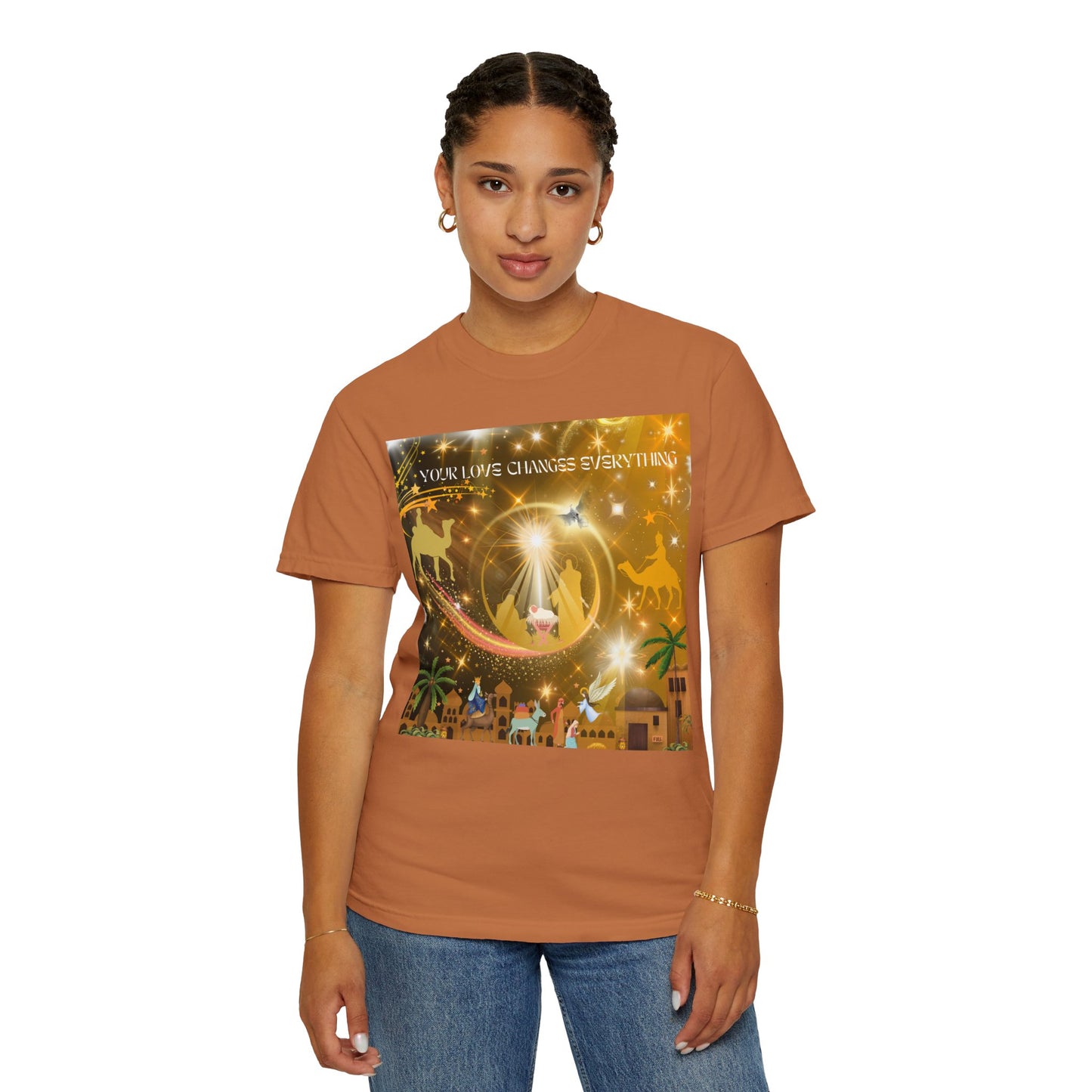 Your Love Changes Everything Unisex Garment-Dyed T-shirt