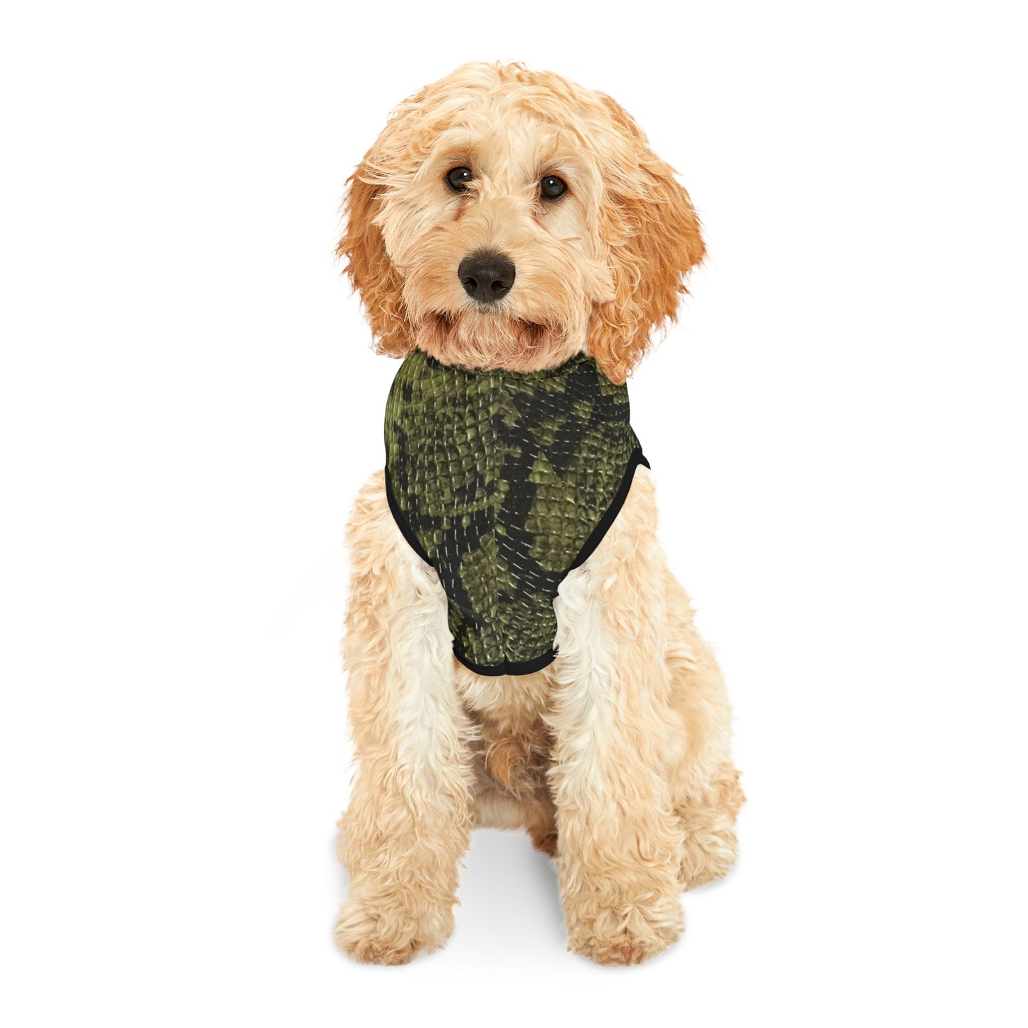 Pet Hoodie Python Green