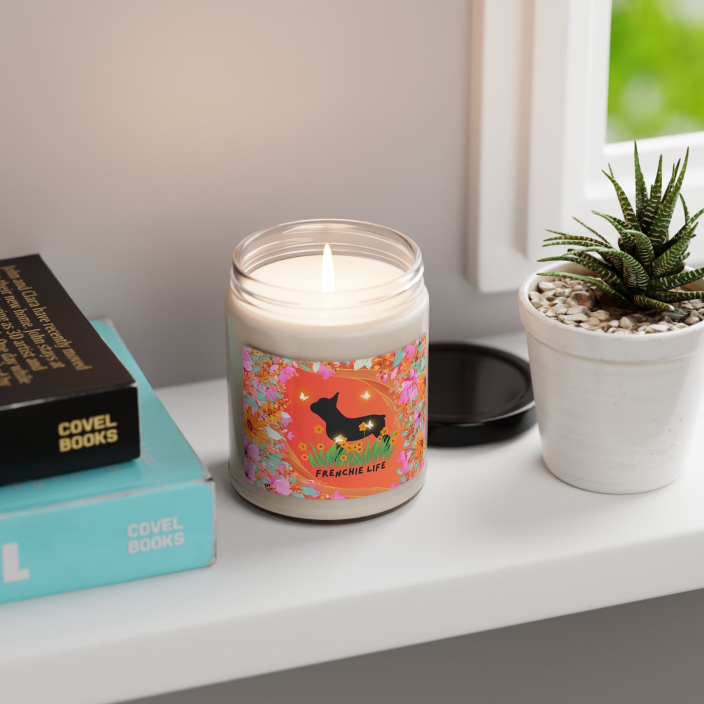 Frenchie Life Scented Soy Candle, 9oz