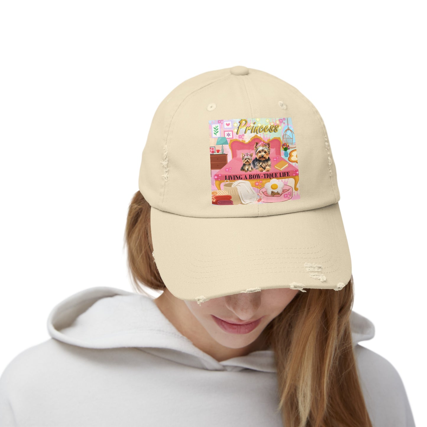 Bow-Tique Life Unisex Distressed Cap