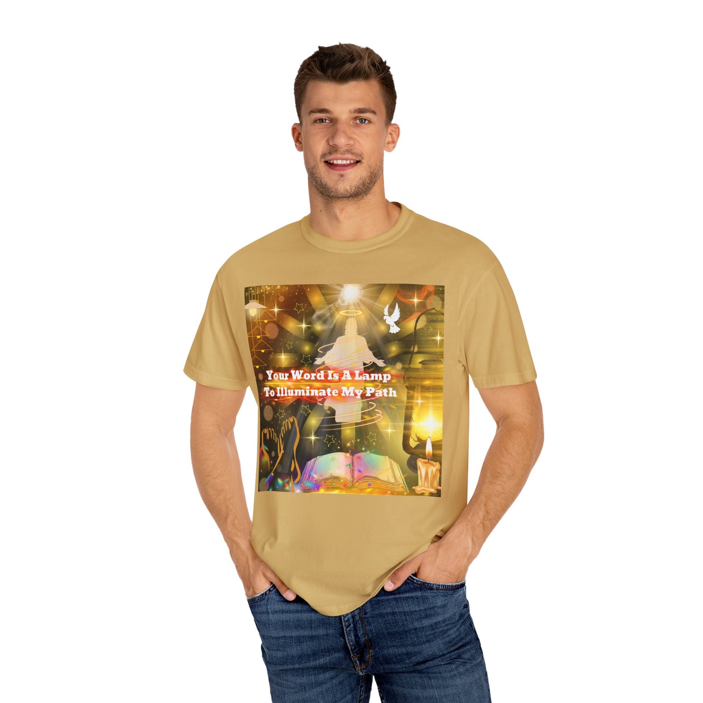 Your Word Unisex Garment-Dyed T-shirt