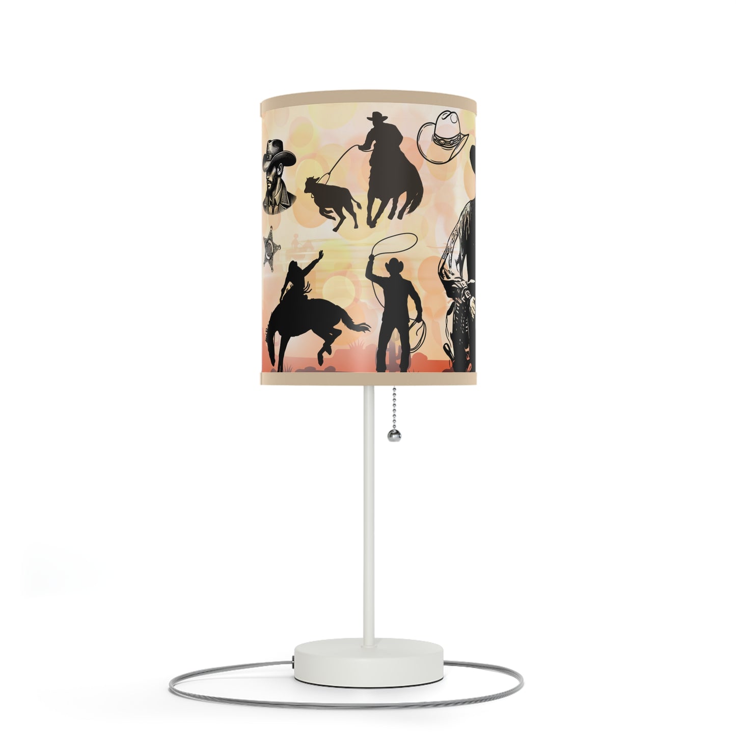 Cowboy Country Lamp on a Stand, US|CA plug