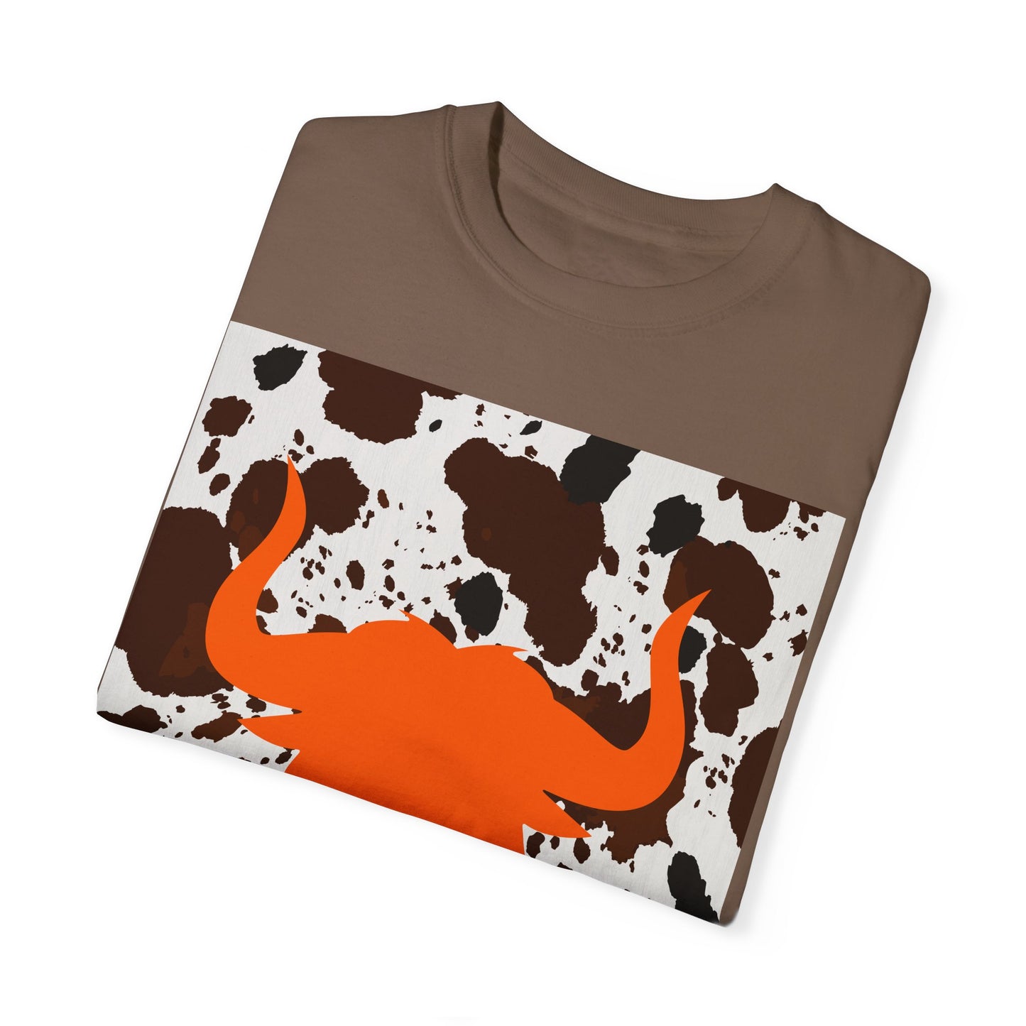 Cow 3 Unisex Garment-Dyed T-shirt