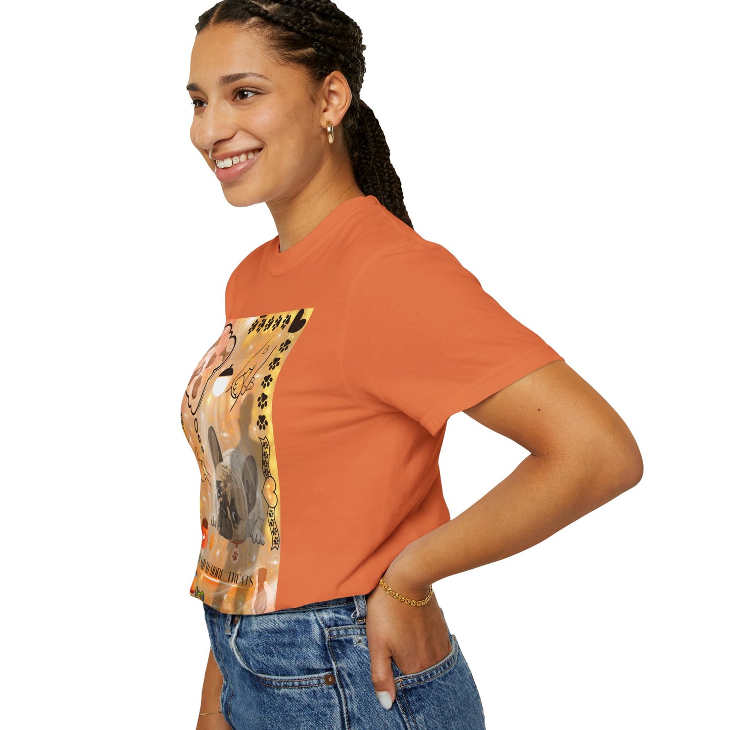Daddy Said No More Treats Unisex Garment-Dyed T-shirt