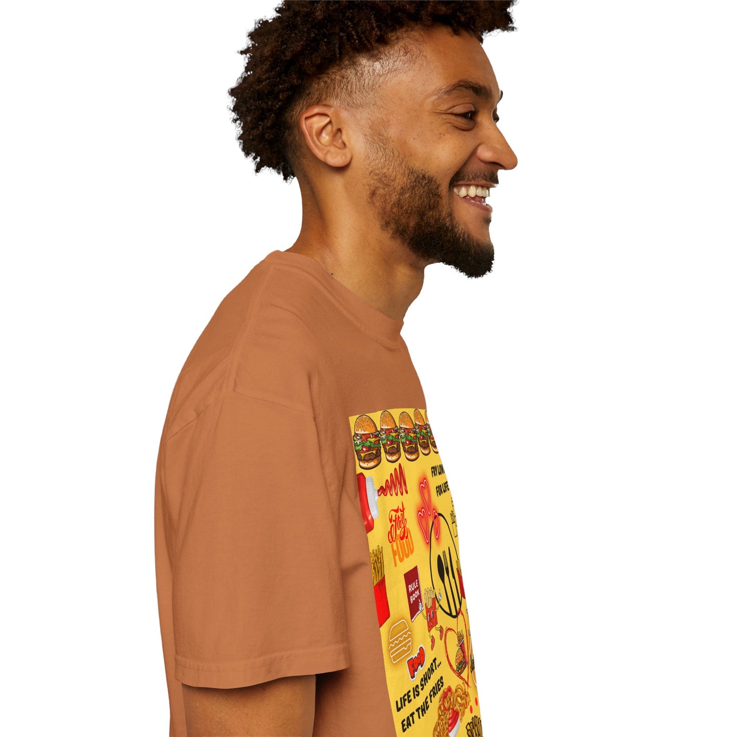 Eat The Fries Unisex Garment-Dyed T-shirt