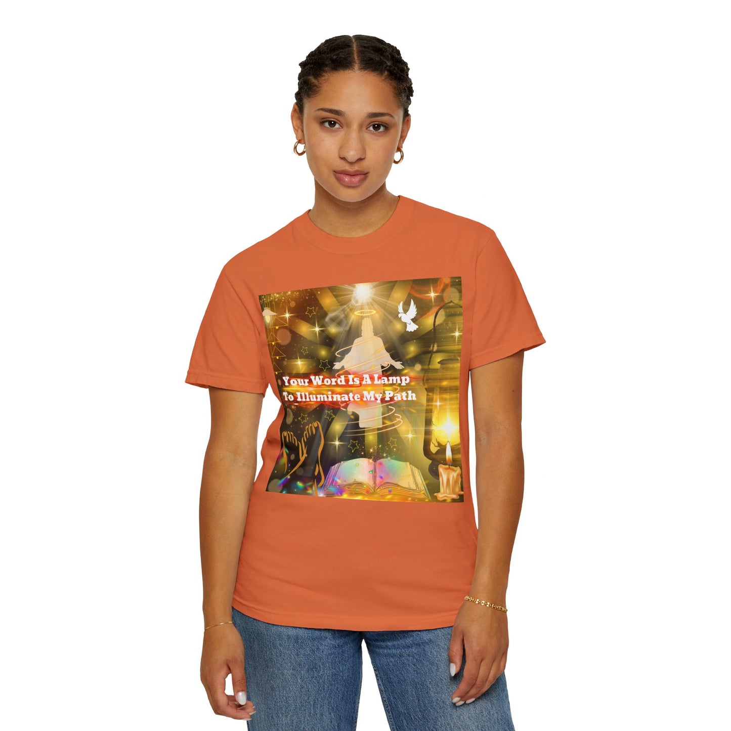 Your Word Unisex Garment-Dyed T-shirt