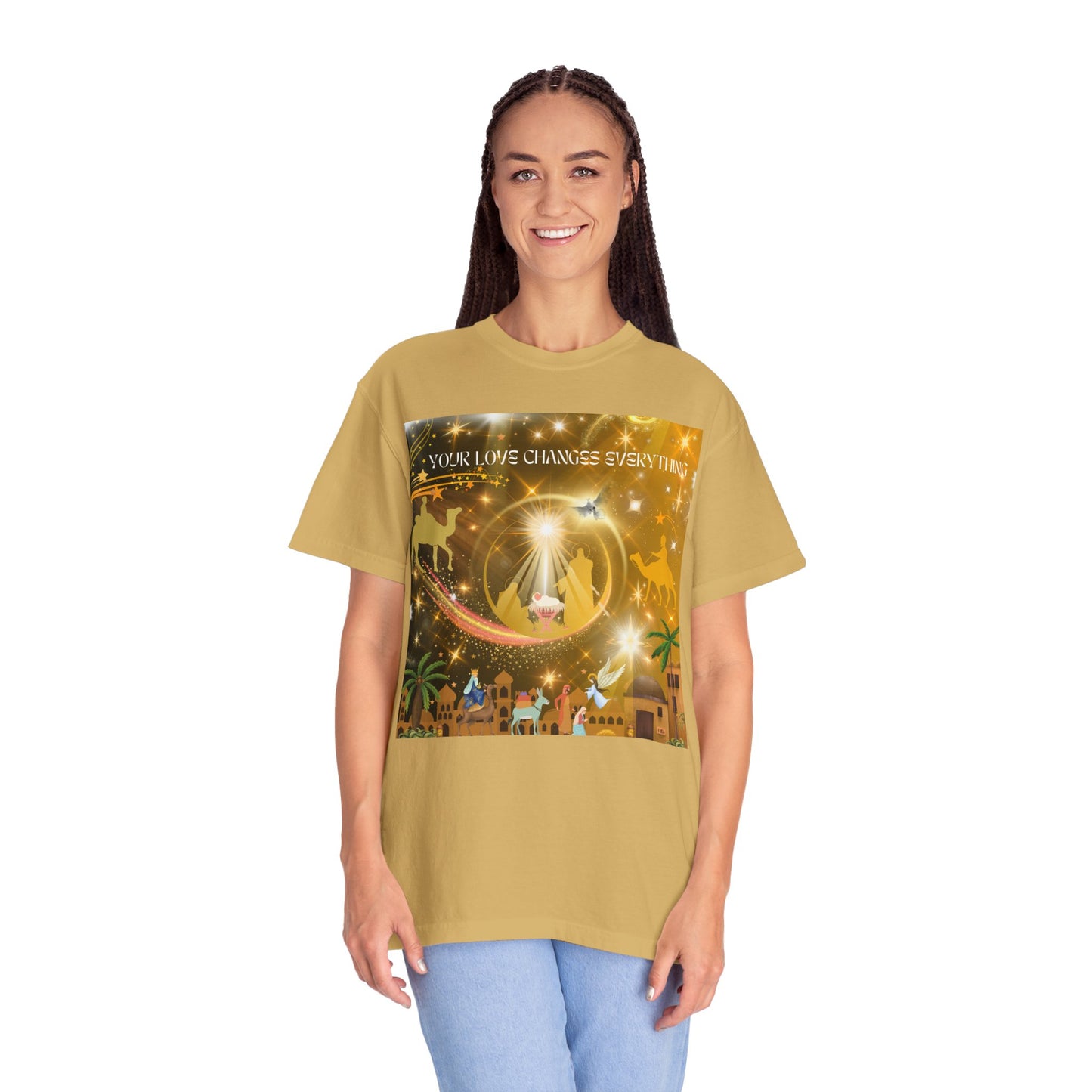 Your Love Changes Everything Unisex Garment-Dyed T-shirt