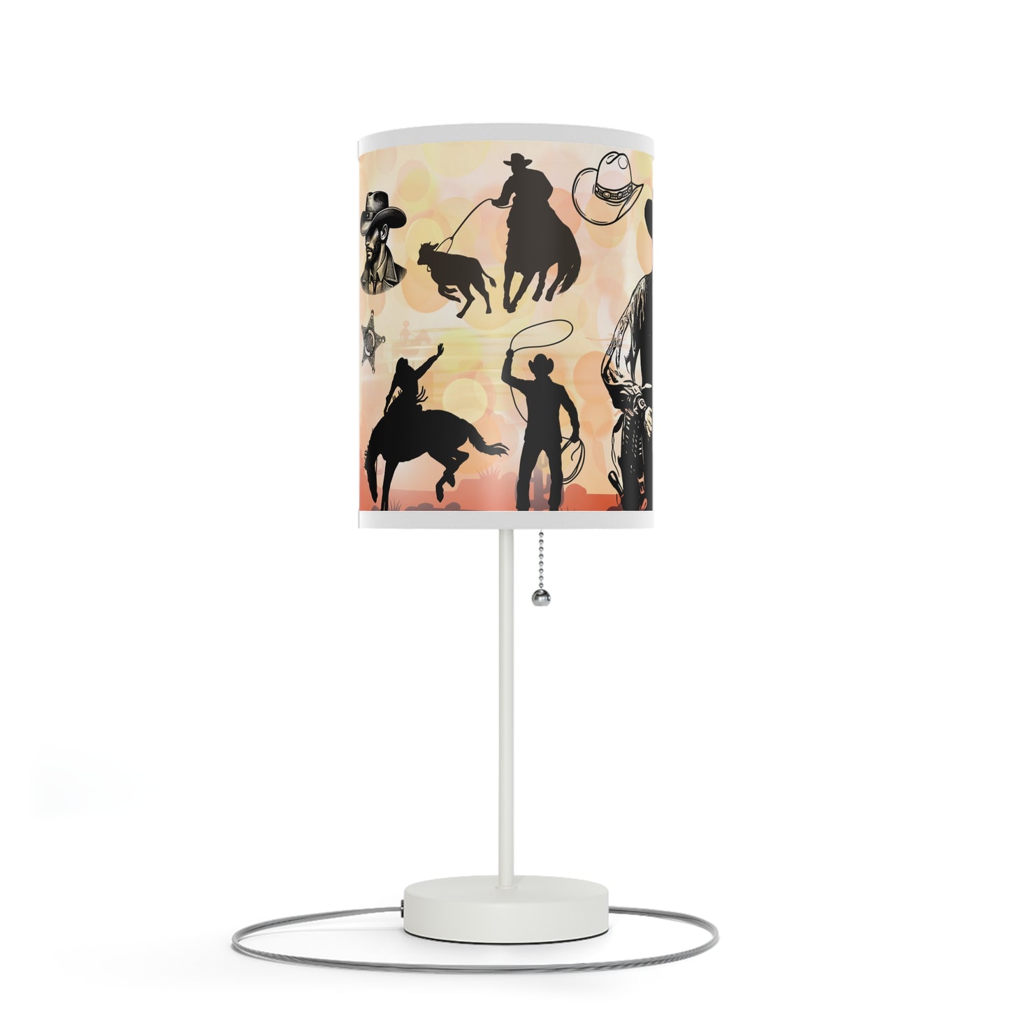Cowboy Country Lamp on a Stand, US|CA plug