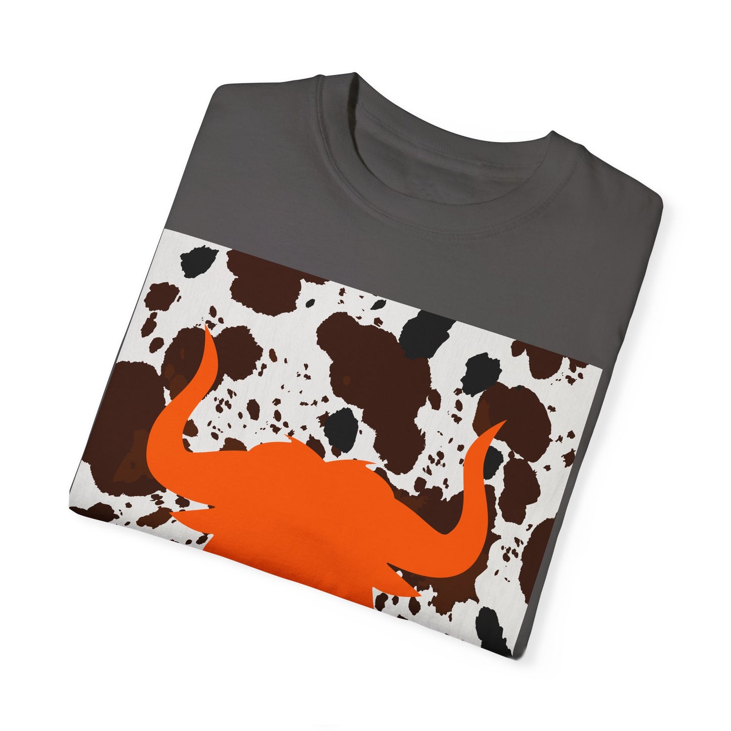 Cow 3 Unisex Garment-Dyed T-shirt