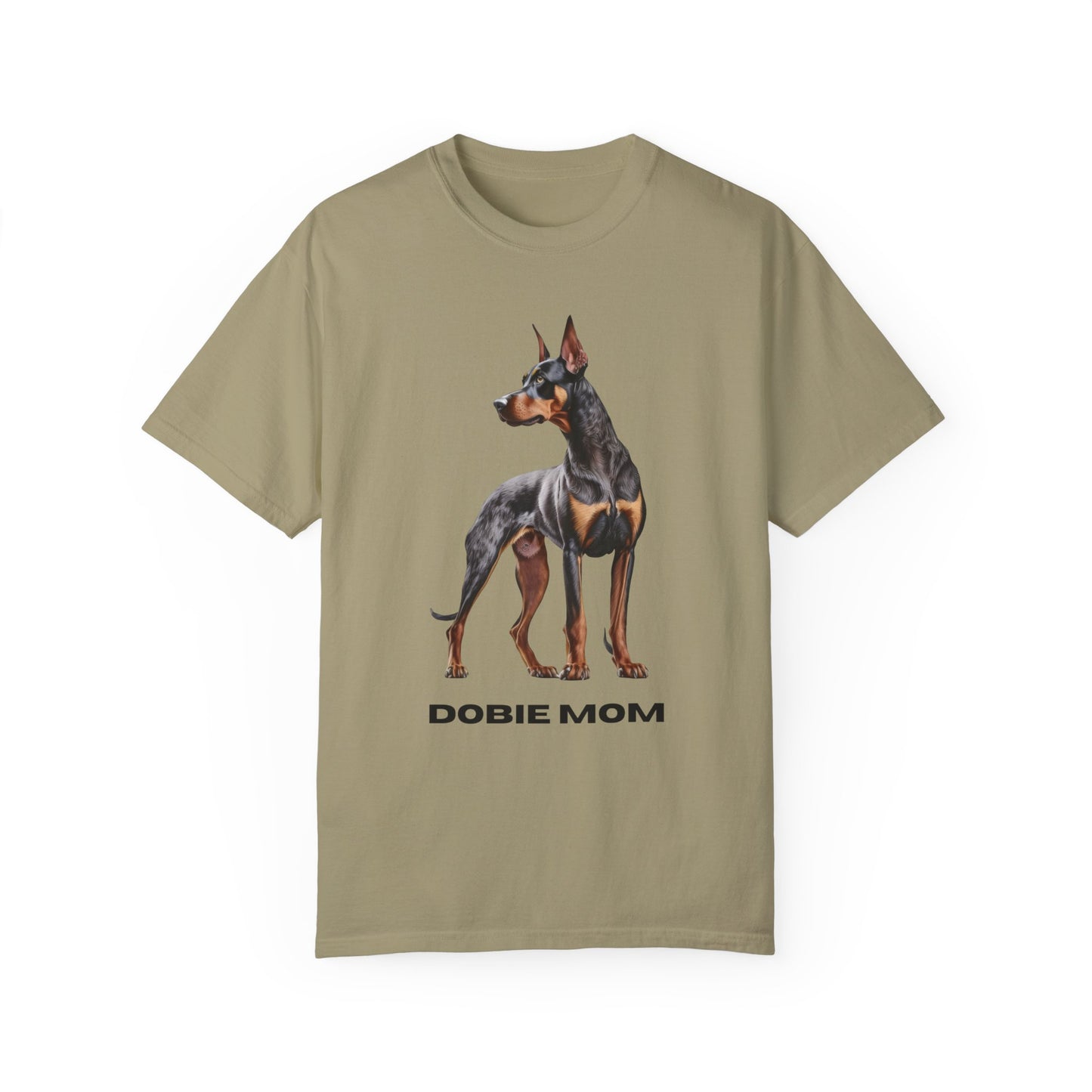 Dobie Mom Unisex Garment-Dyed T-shirt