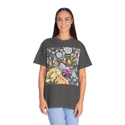 Hummingbird 2 Unisex Garment-Dyed T-shirt