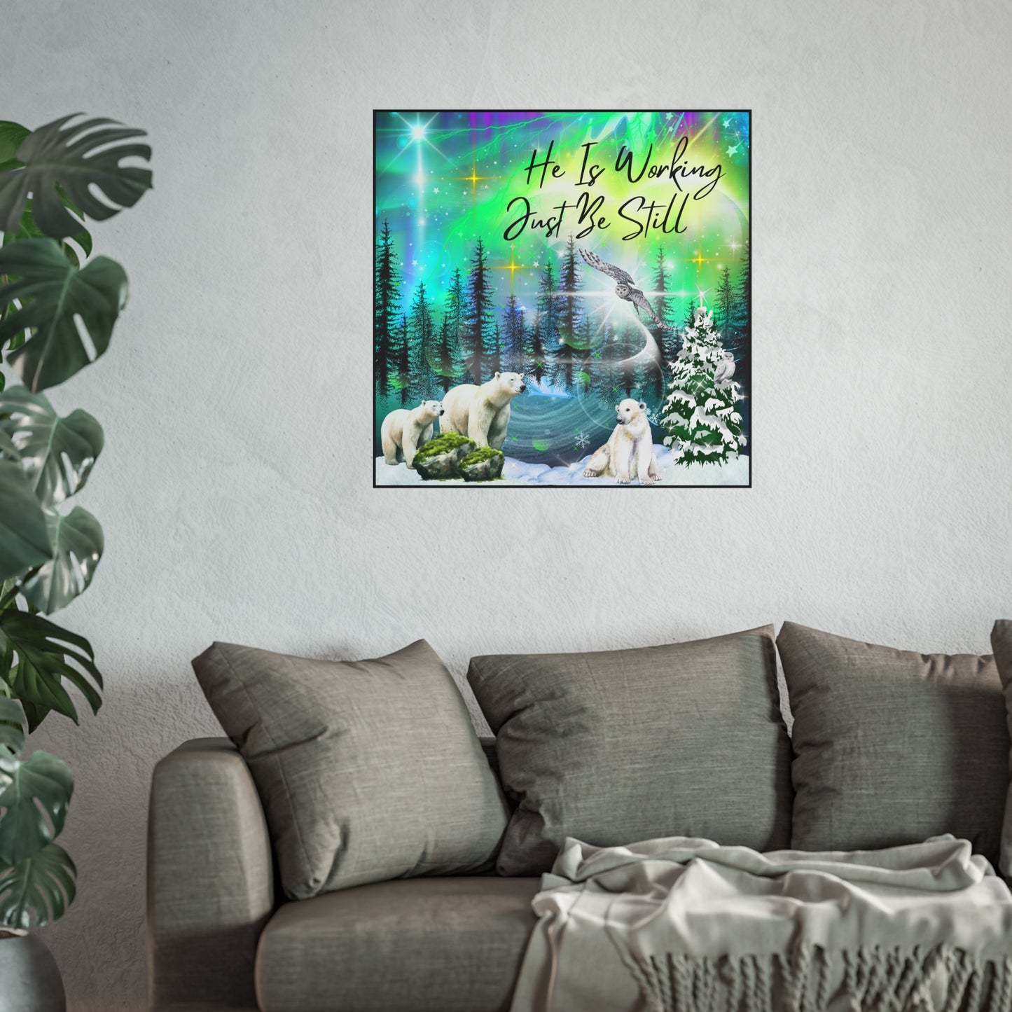 Just Be Still Fine Art Posters